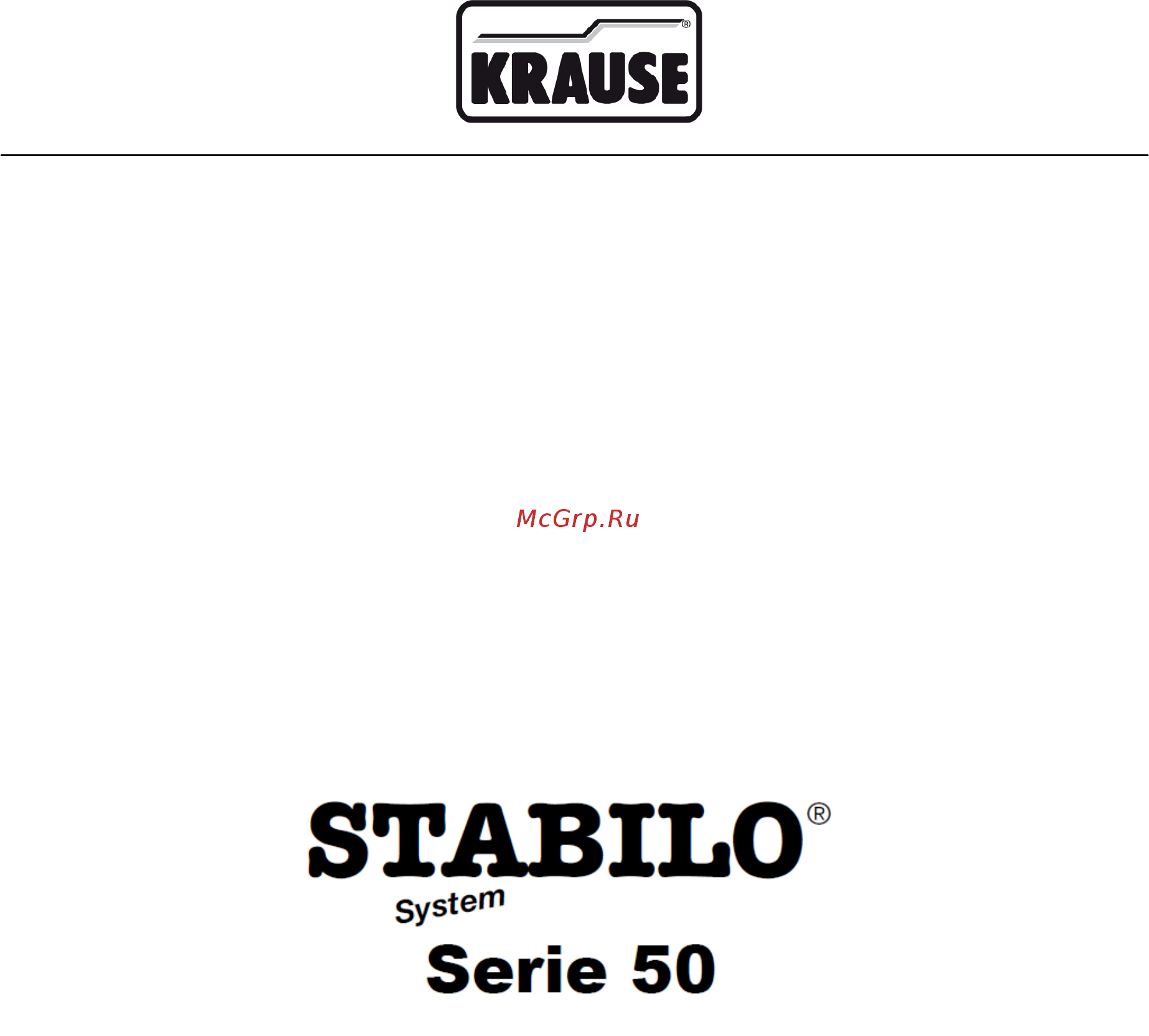 KRAUSE STABILO 735270 Инструкция по эксплуатации онлайн