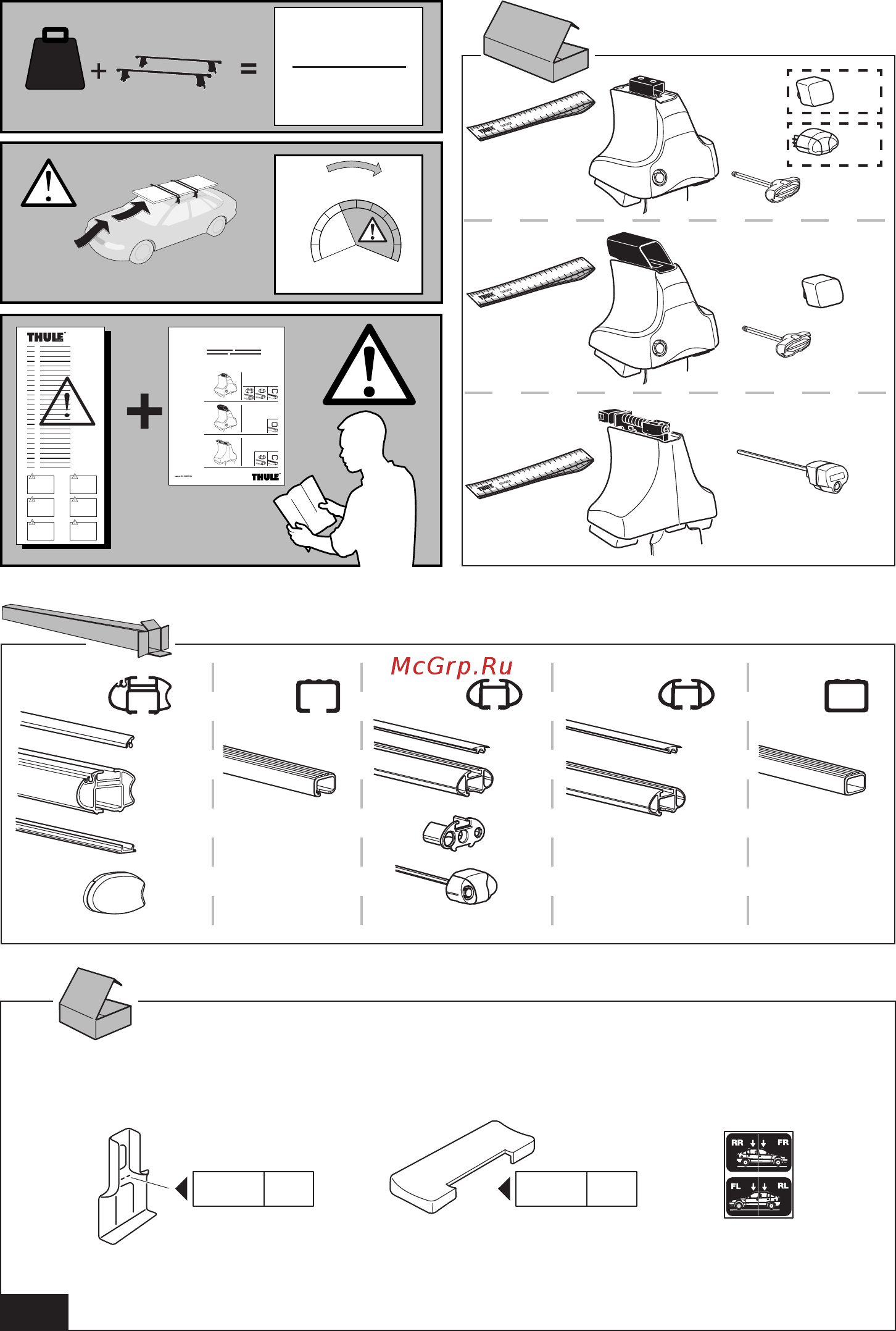 Thule 1102 [2/8] Instructions
