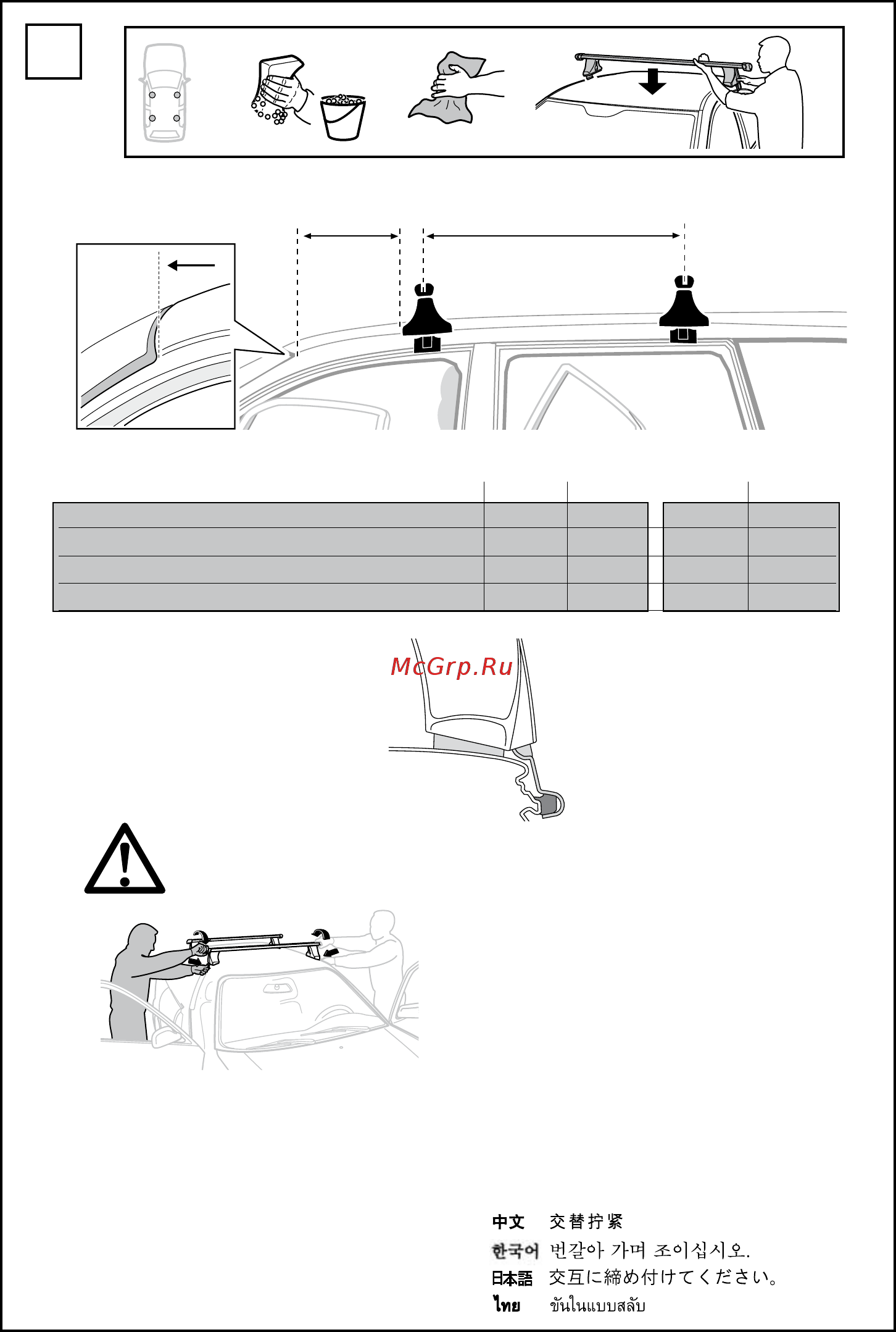 Thule 1109 Инструкция по эксплуатации онлайн [9/12] 326488