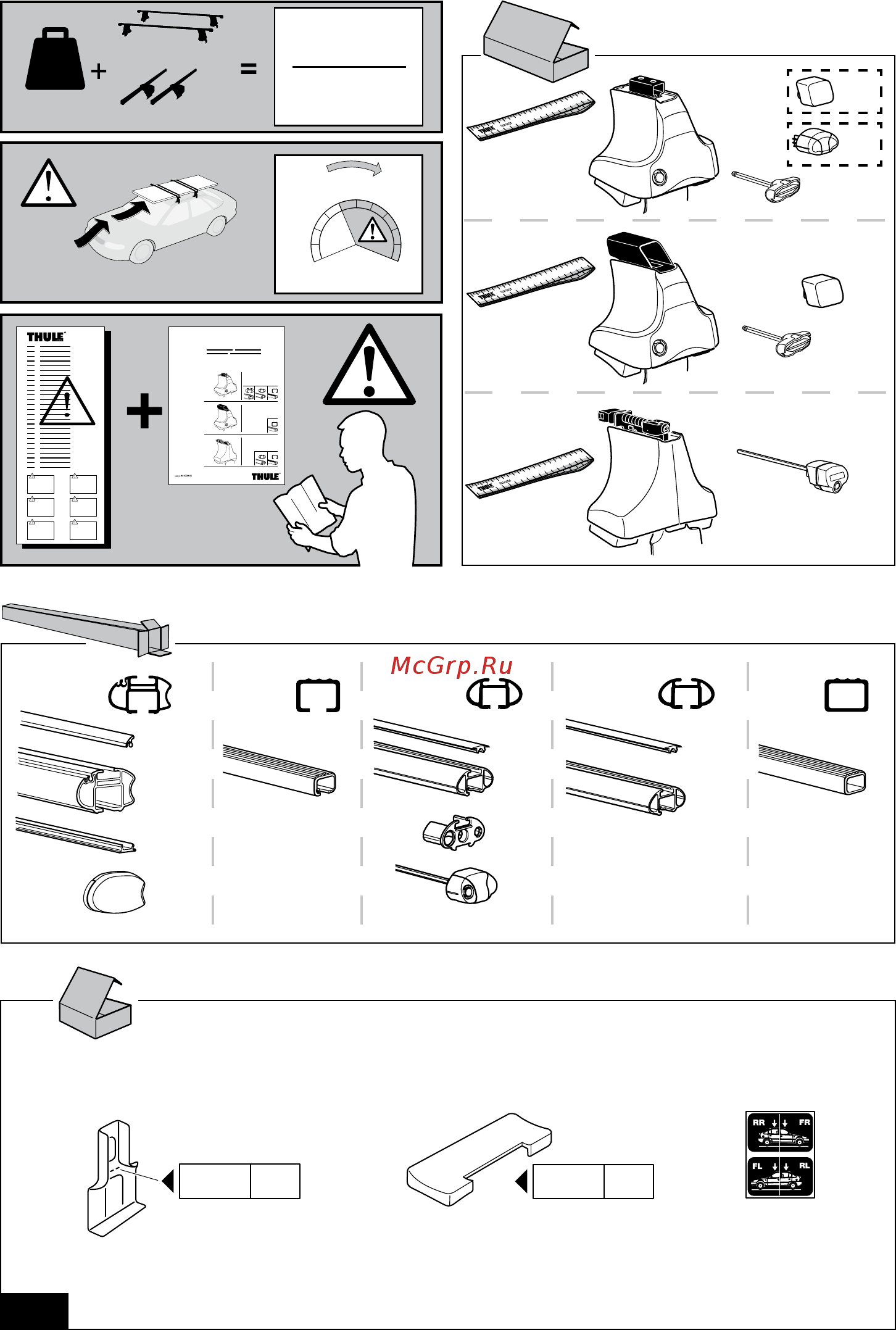 Thule 1191 [2/8] Instructions