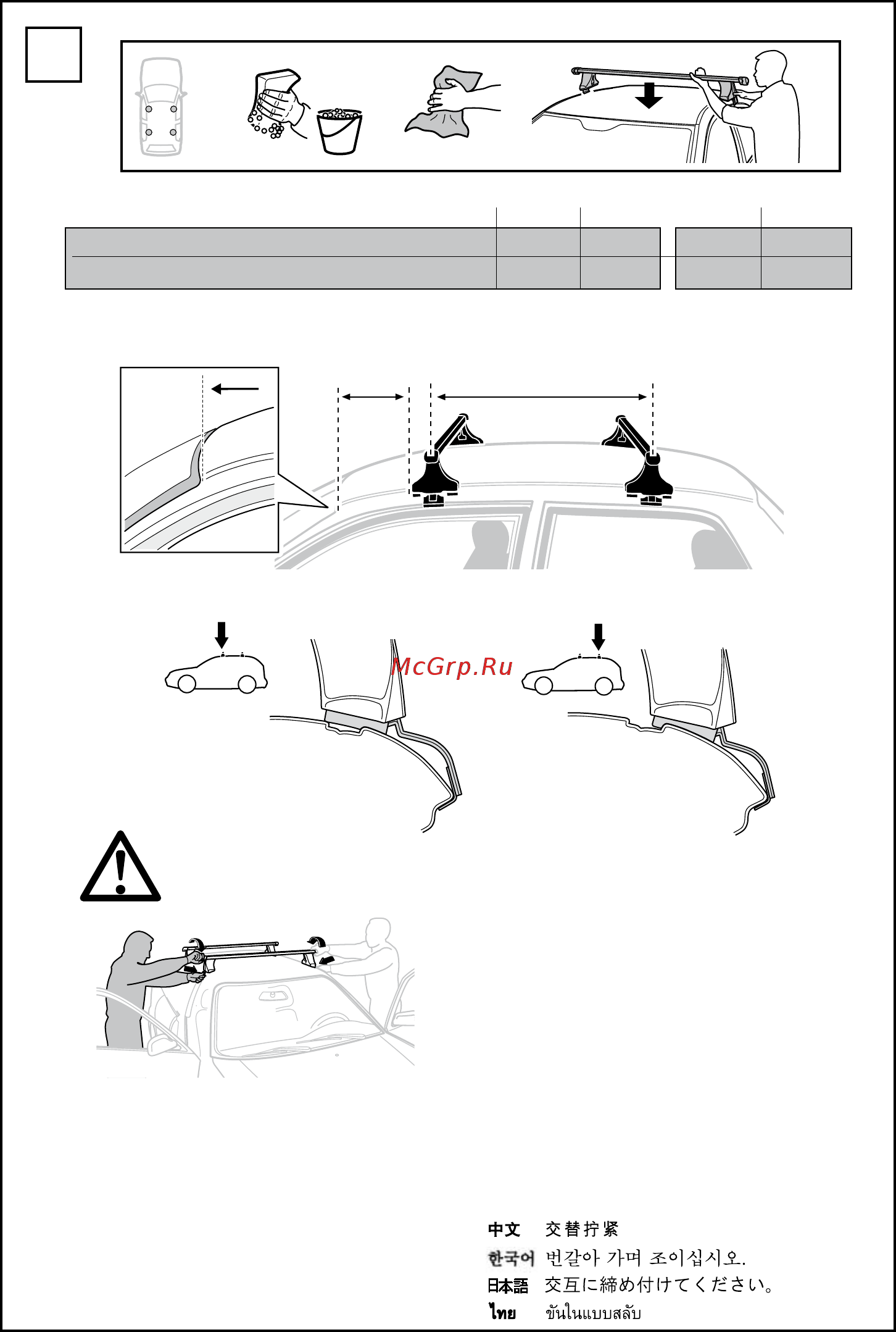 Thule 1312 [6/8] Honda jazz 5 dr hatchback 02 04 05 08 300 mm 700 mm 11