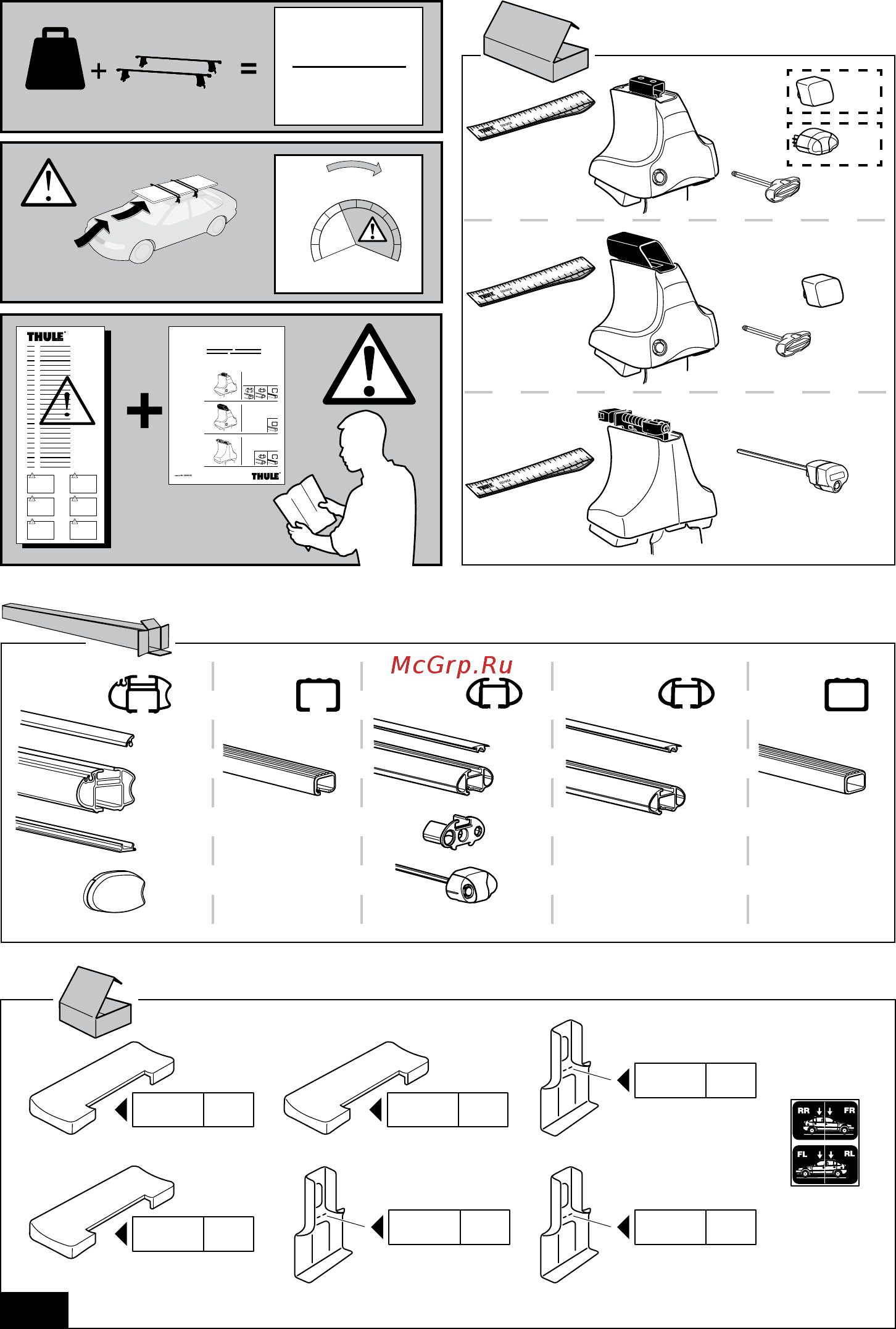 Thule 1388 [2/8] Instructions