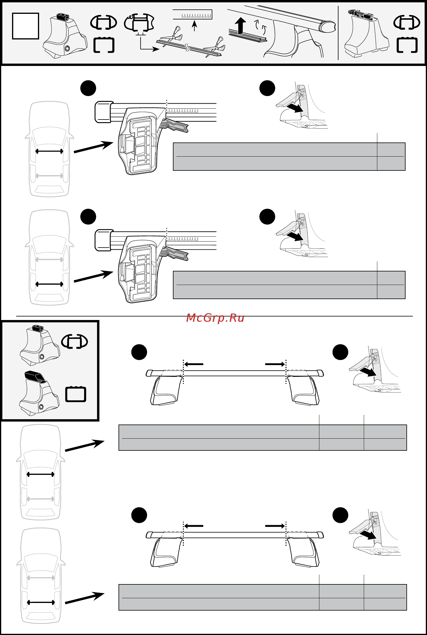 Thule 1417 Инструкция по эксплуатации онлайн [4/8] 326522
