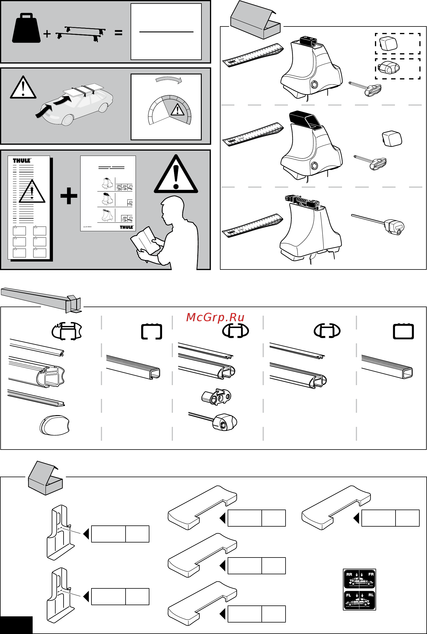Thule 1427 [2/8] Instructions