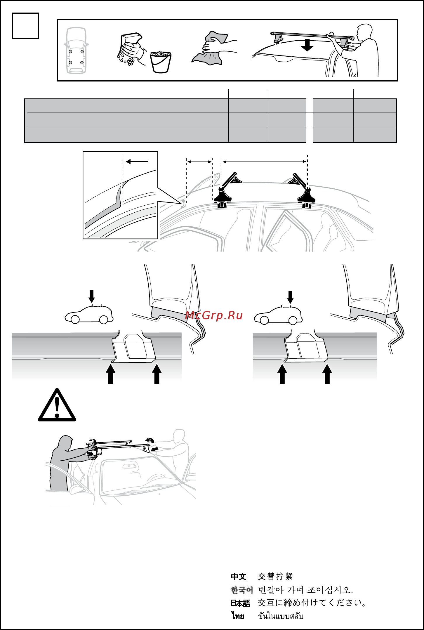 Thule 1569 [6/8] Chevrolet cruze 4 dr sedan 09 250 mm 630 mm 9