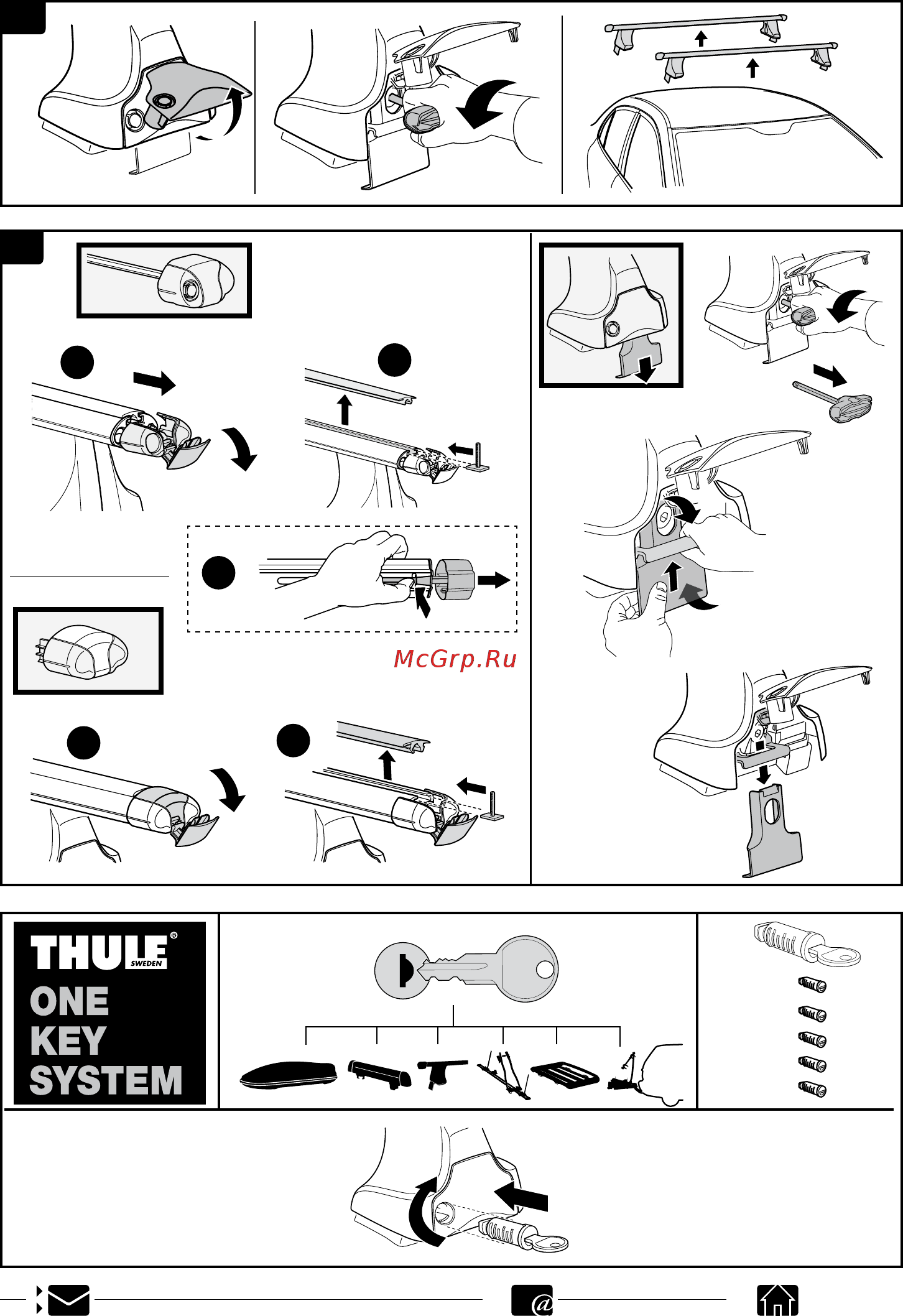Thule 1590 Инструкция по эксплуатации онлайн [8/8] 326553