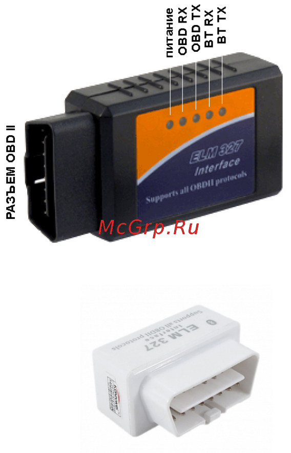 НПП ОРИОН ОРИОН ELM 327 bluetooth Инструкция по эксплуатации онлайн