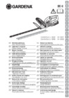 Gardena ComfortCut Li-18/50 без акк. Инструкция по эксплуатации