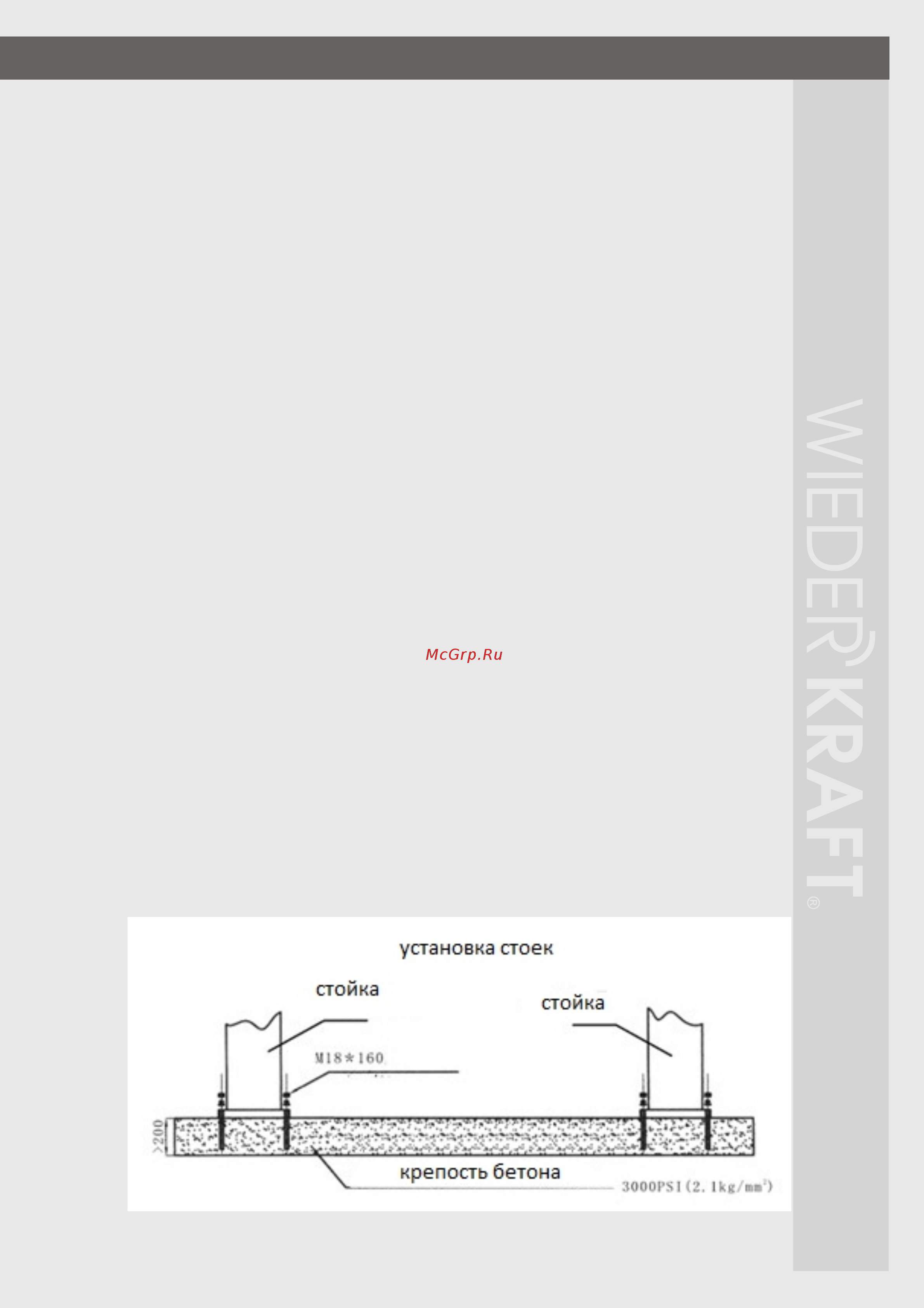 Wiederkraft WDK-522E/380 [9/24] Установка