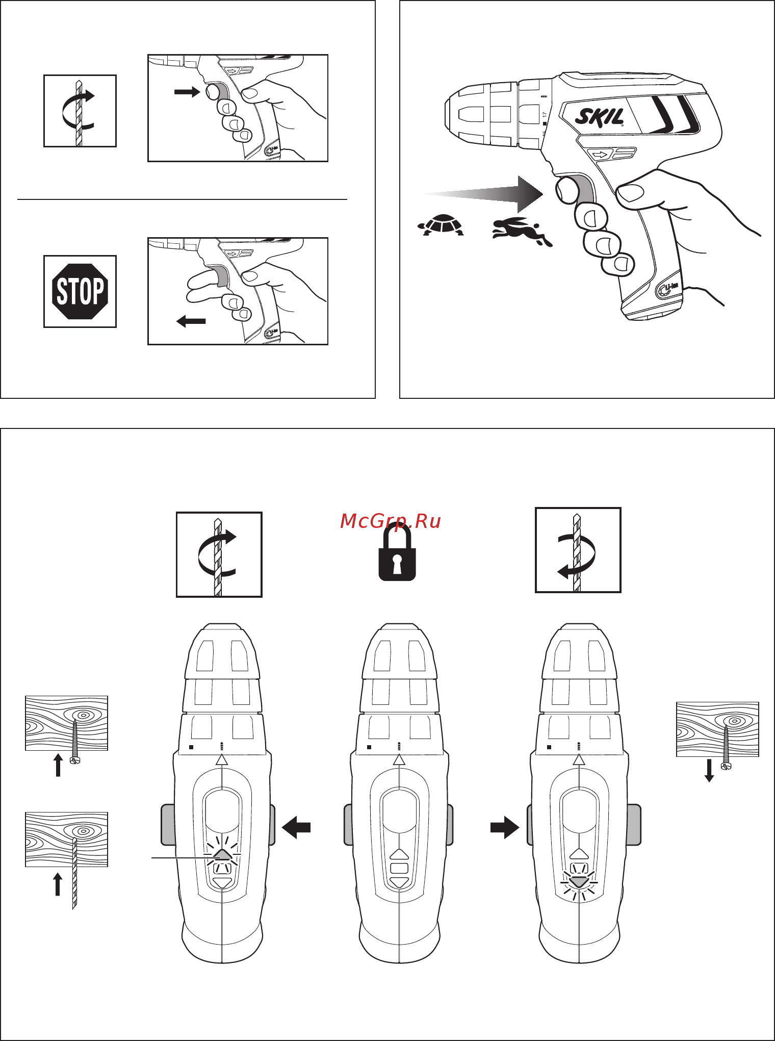 Skil 2330LA (F 015 233 0LA) Инструкция по эксплуатации онлайн [3/12] 326823