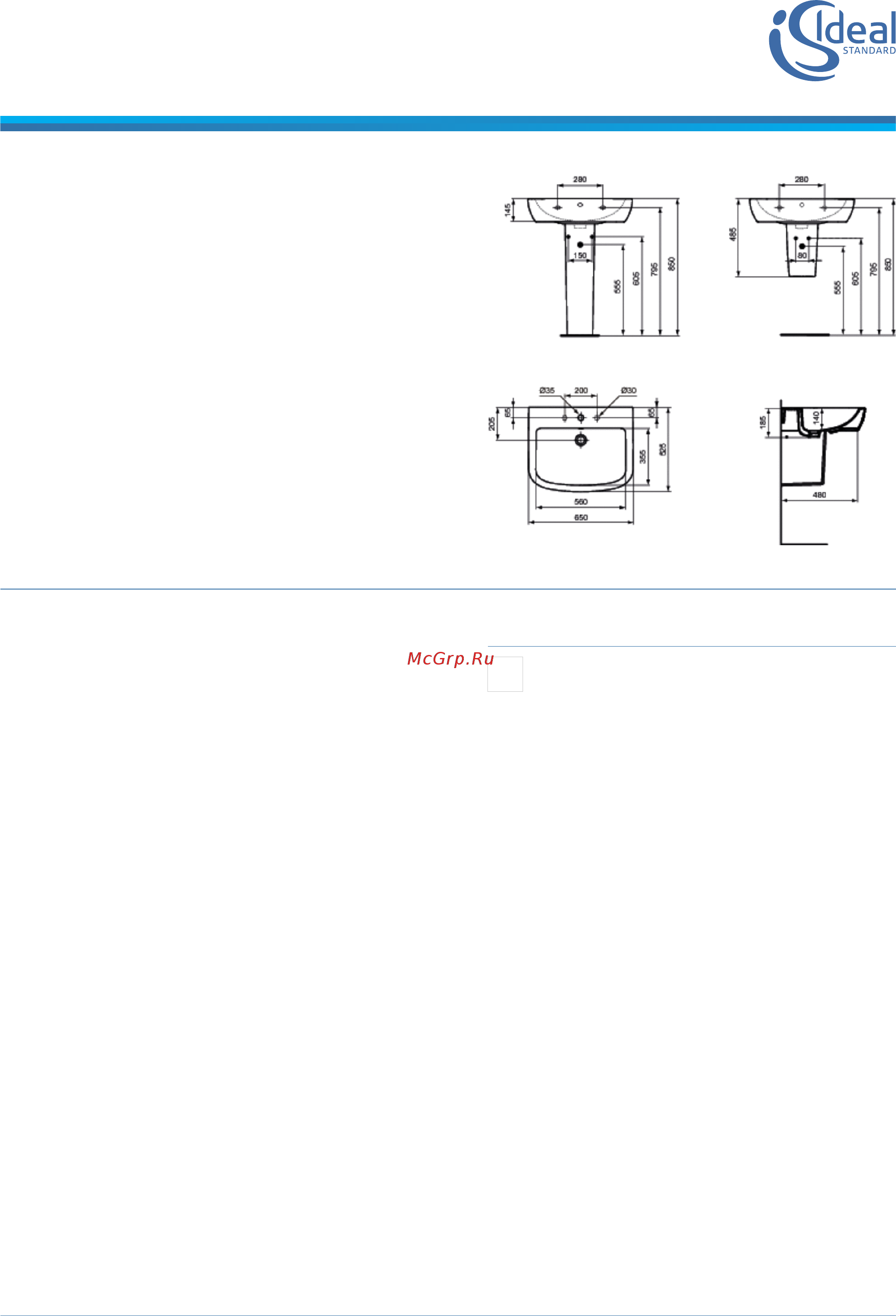Ideal Standard T422901 Инструкция по эксплуатации онлайн