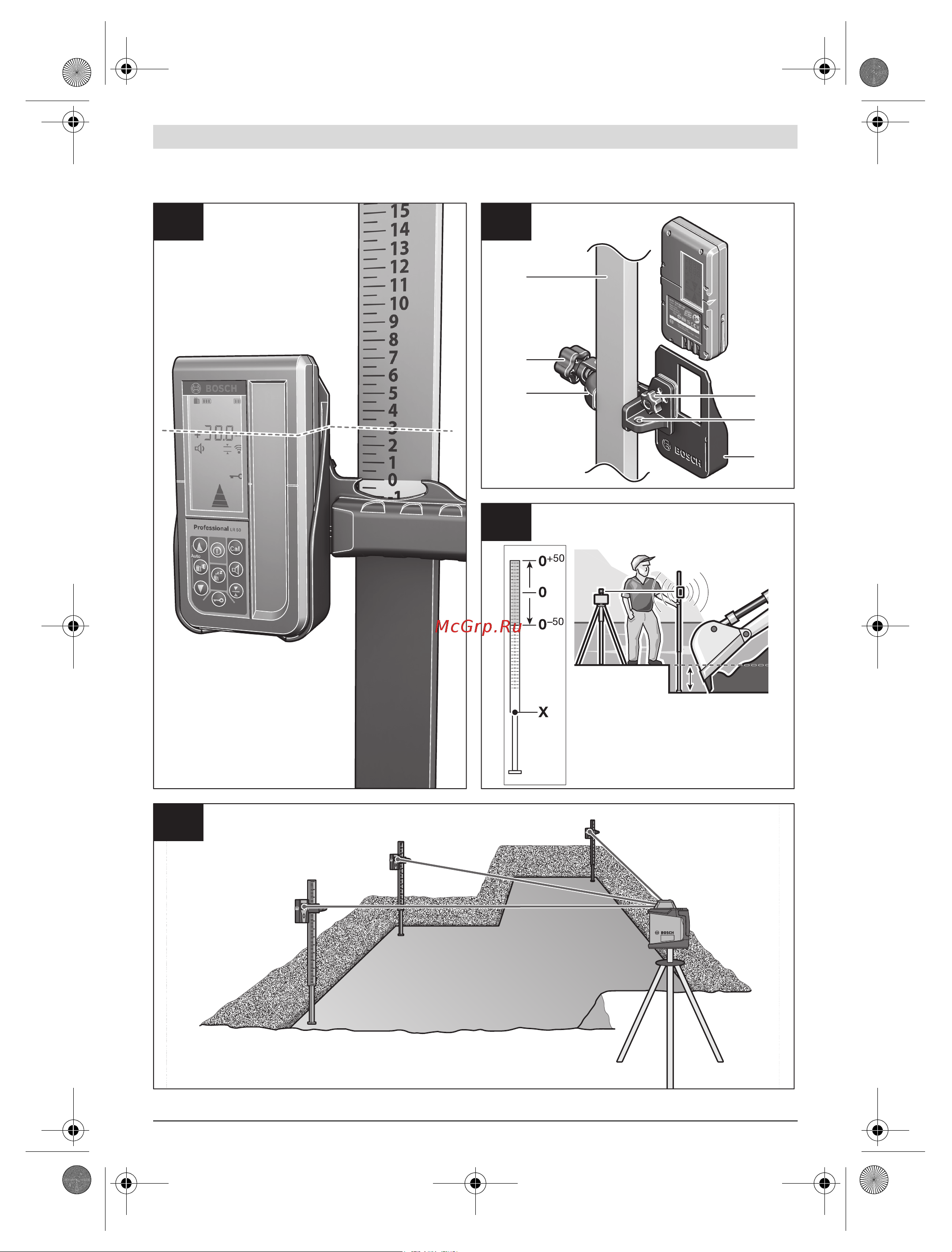 Bosch GRL 500 HV + LR 50 Professional (0601061B00) Инструкция по эксплуатации онлайн [10/622] 669508