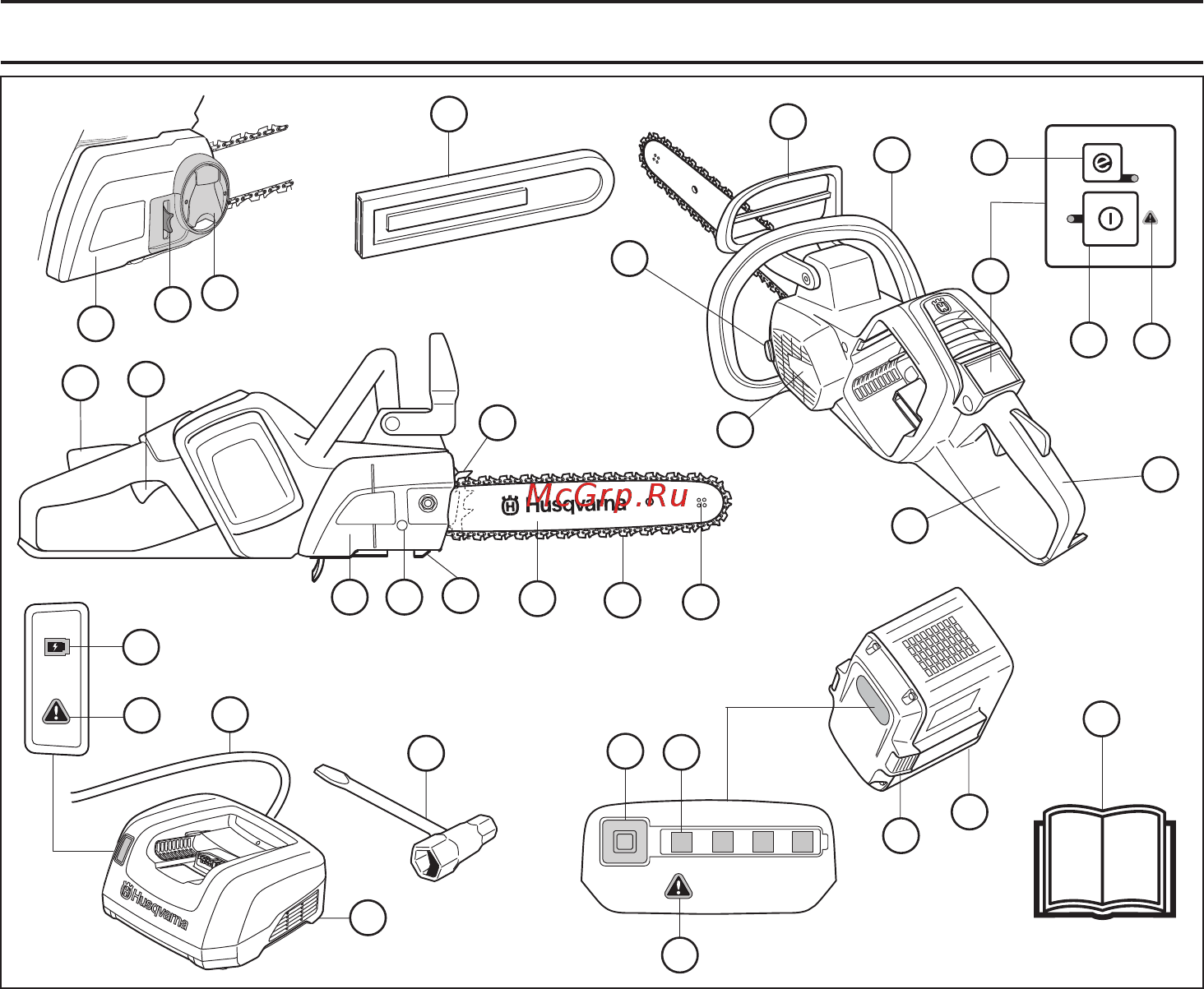 Husqvarna 9667290-12 (9667290-12) [6/48] Что есть что