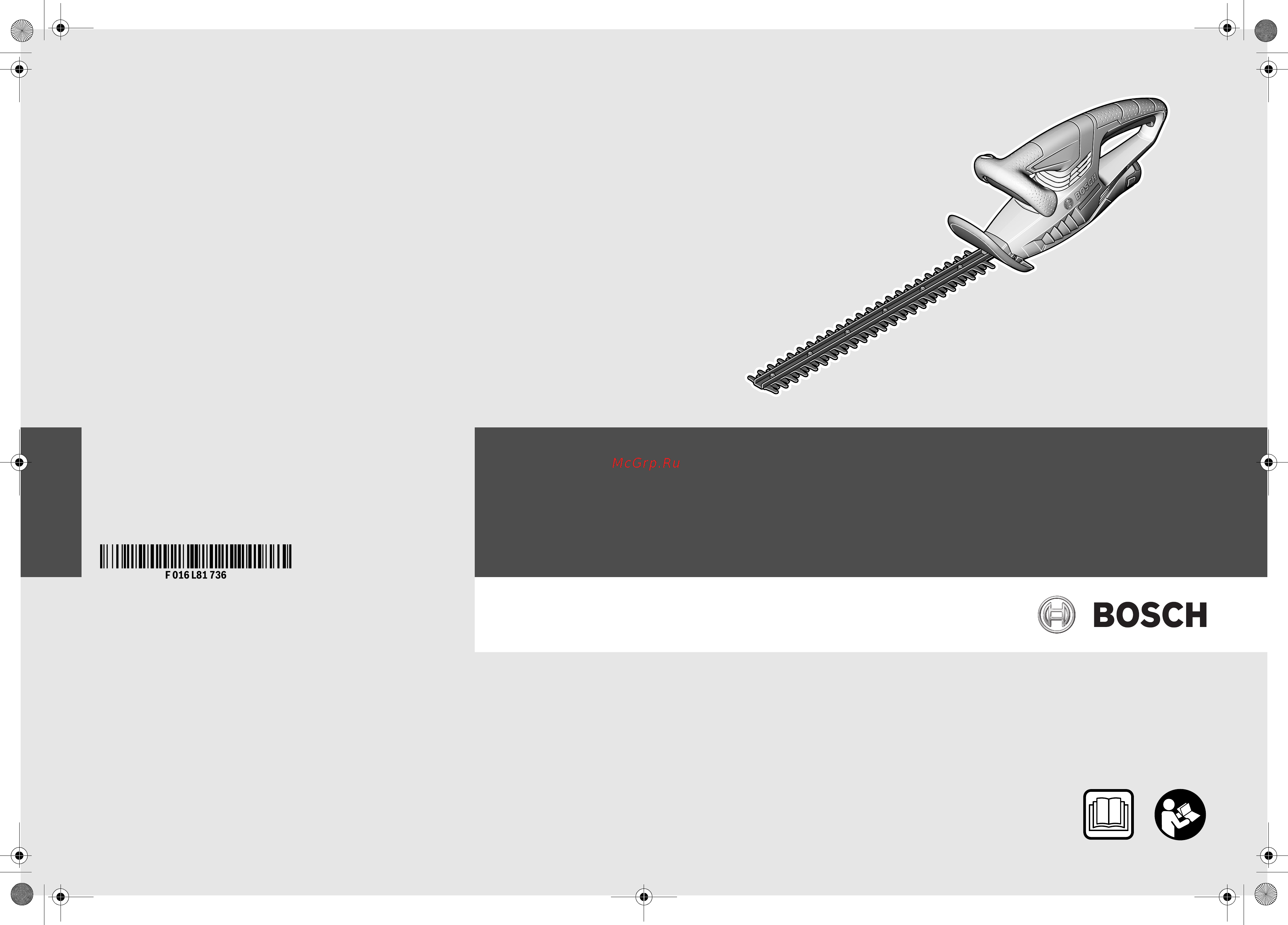 Bosch EasyHedgeCut 12-450 (без акк и ЗУ) (0.600.849.A0A) Инструкция по эксплуатации онлайн