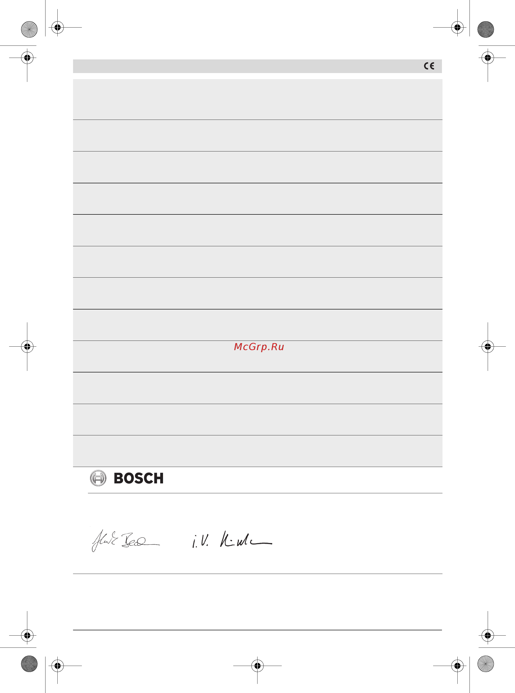 Bosch EasyHedgeCut 12-450 0.600.849.A0A Инструкция по эксплуатации онлайн [282/282] 862694