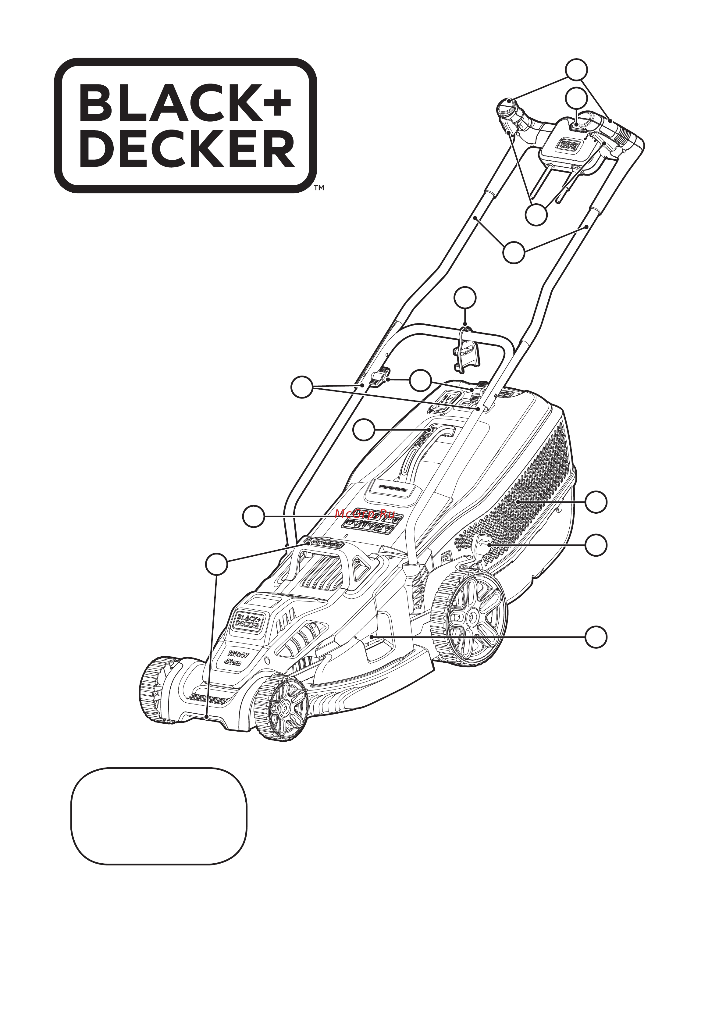 BLACK & DECKER BEMW481BH Инструкция по эксплуатации онлайн