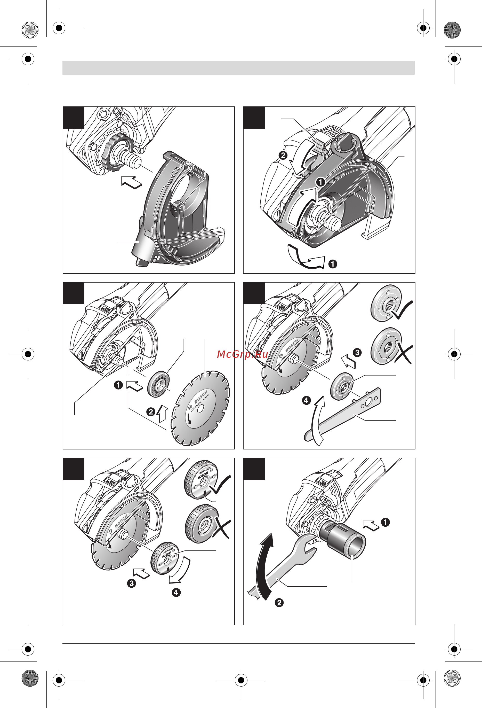Bosch GCT 115 Инструкция по эксплуатации онлайн [4/205] 327419