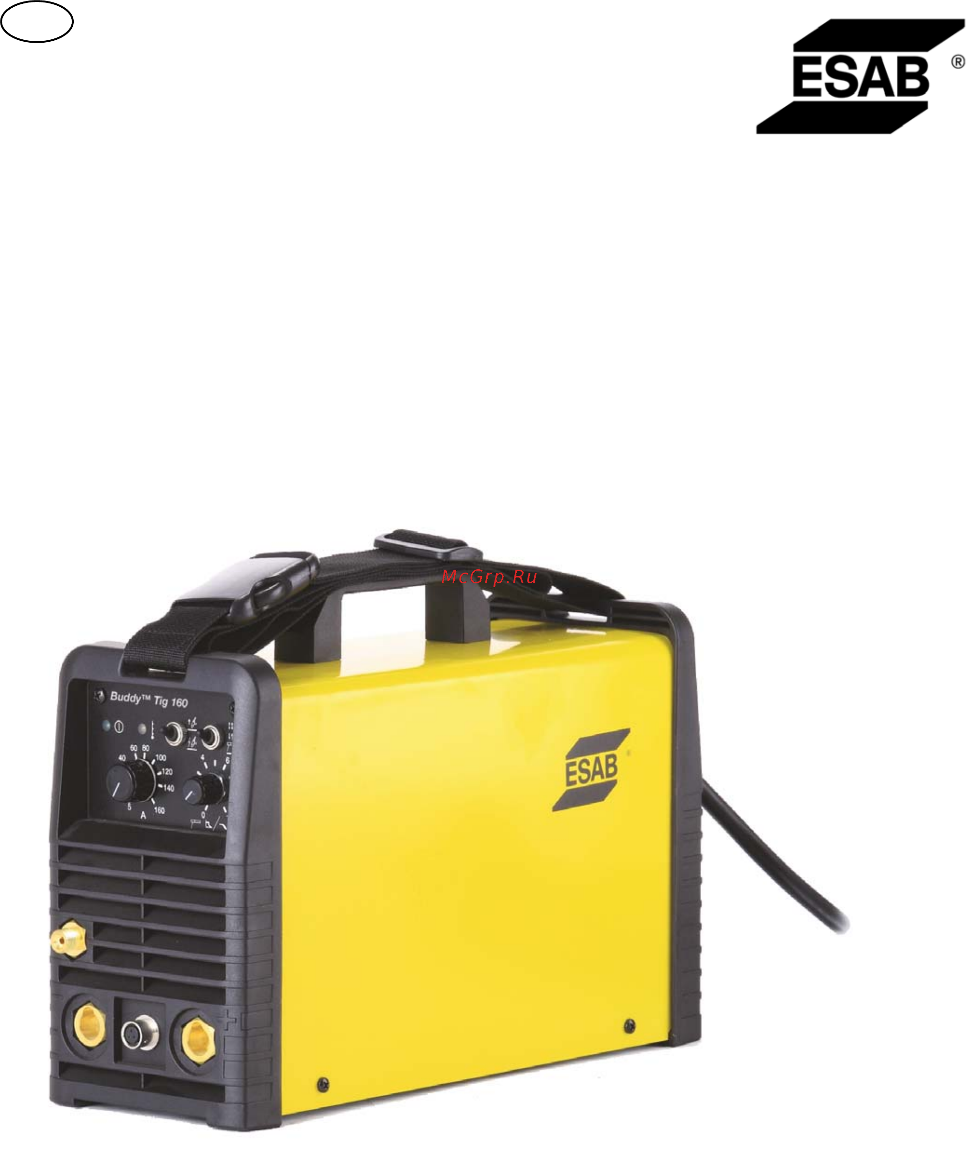 Esab Buddy Tig 160 Инструкция по эксплуатации онлайн