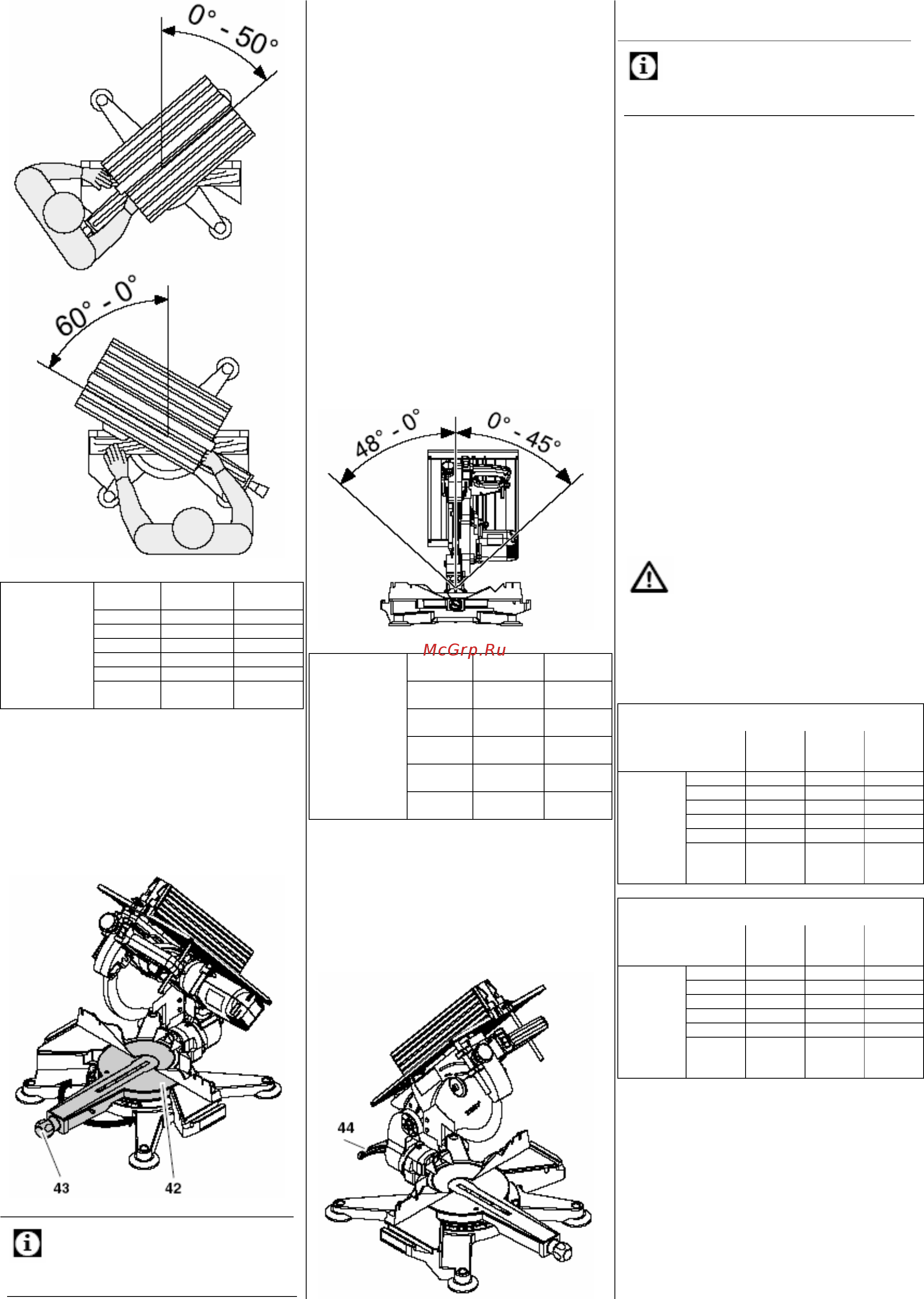 Metabo KGT 300 (103300000) Инструкция по эксплуатации онлайн [7/14] 327450