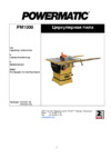 Jet Powermatic PM1000/230В 1791000-RU Инструкция по эксплуатации