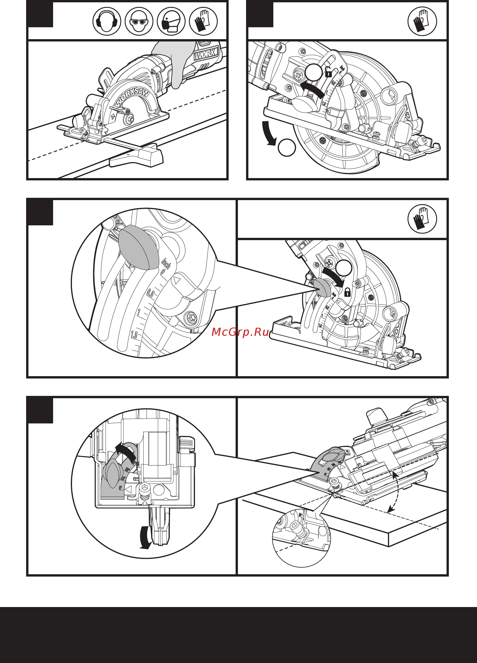 Worx WX429 Инструкция по эксплуатации онлайн [5/116] 327984