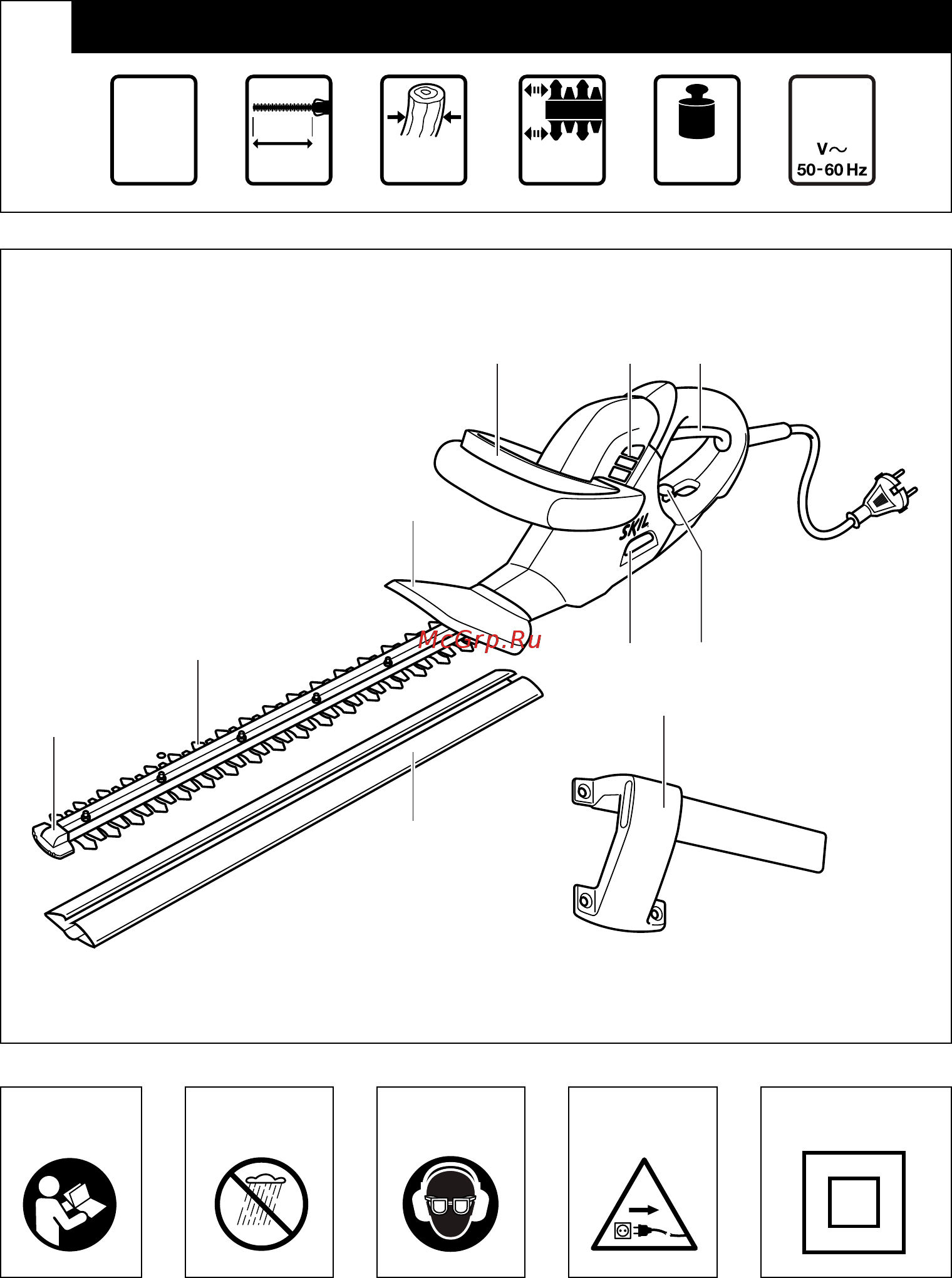 Skil 0745 RT (F 015 074 5RT) Инструкция по эксплуатации онлайн [2/124] 328183