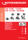 Rothenberger HD19/180 76090 Инструкция по эксплуатации