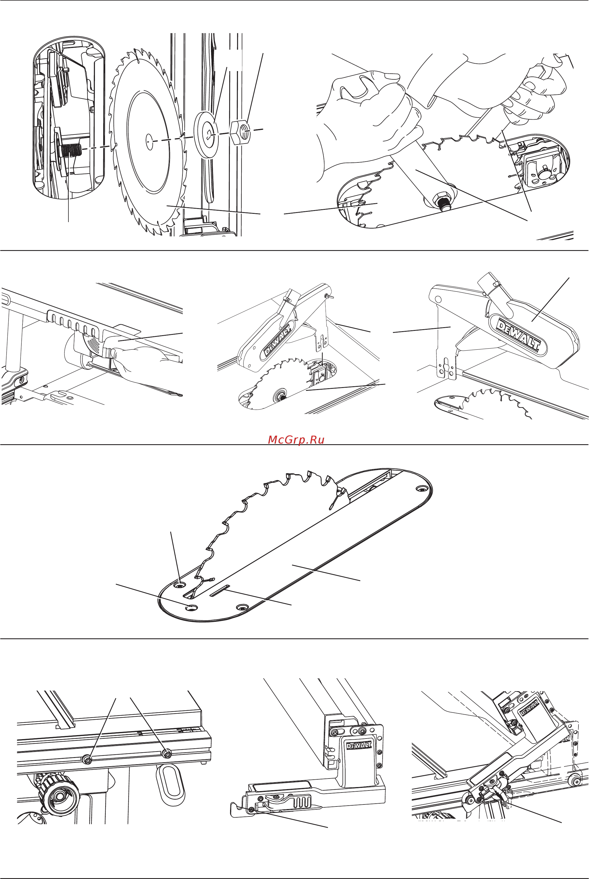 Dewalt DWE7491 Инструкция по эксплуатации онлайн [3/32] 328217