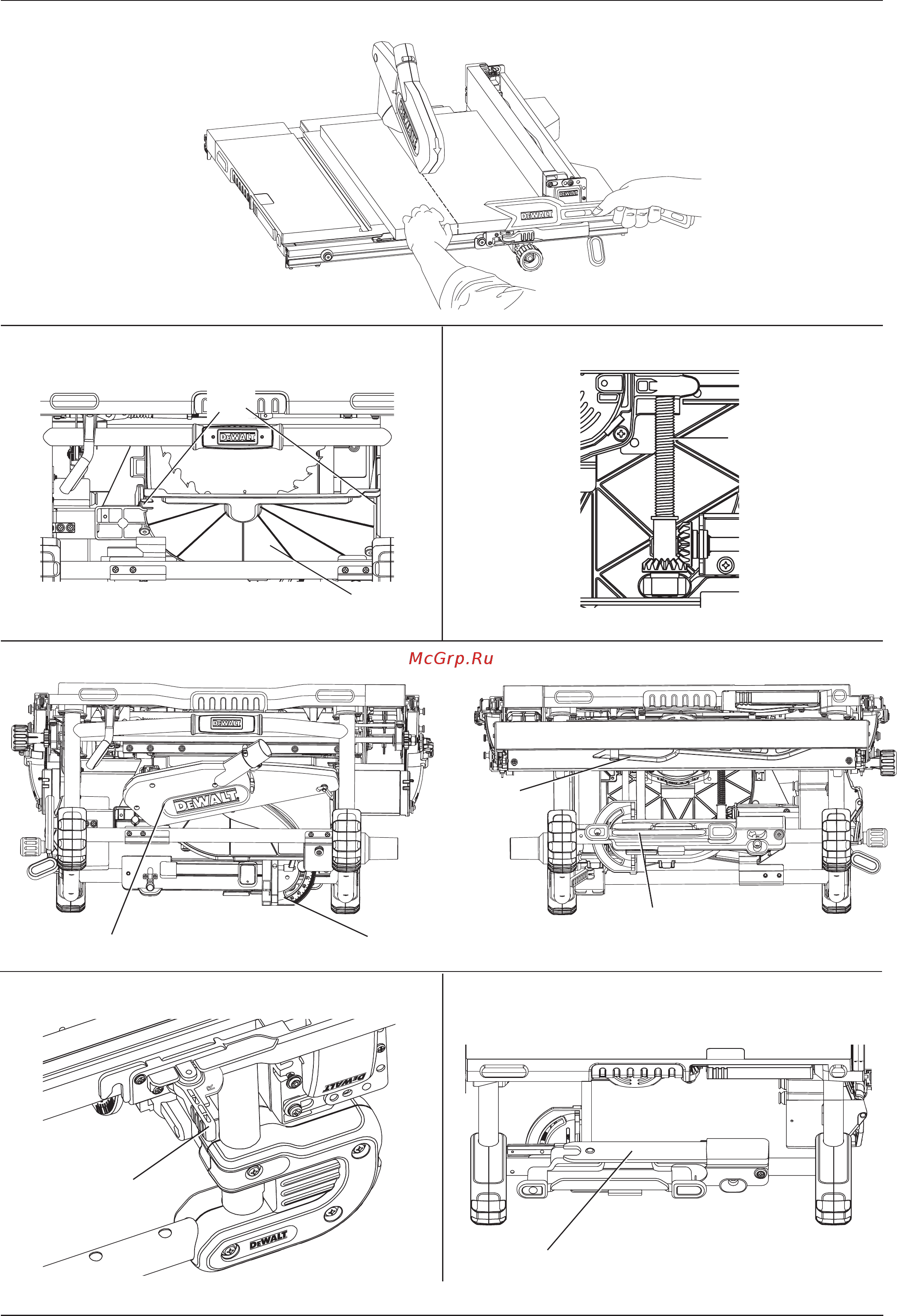 Dewalt DWE7491 Инструкция по эксплуатации онлайн [6/32] 328217