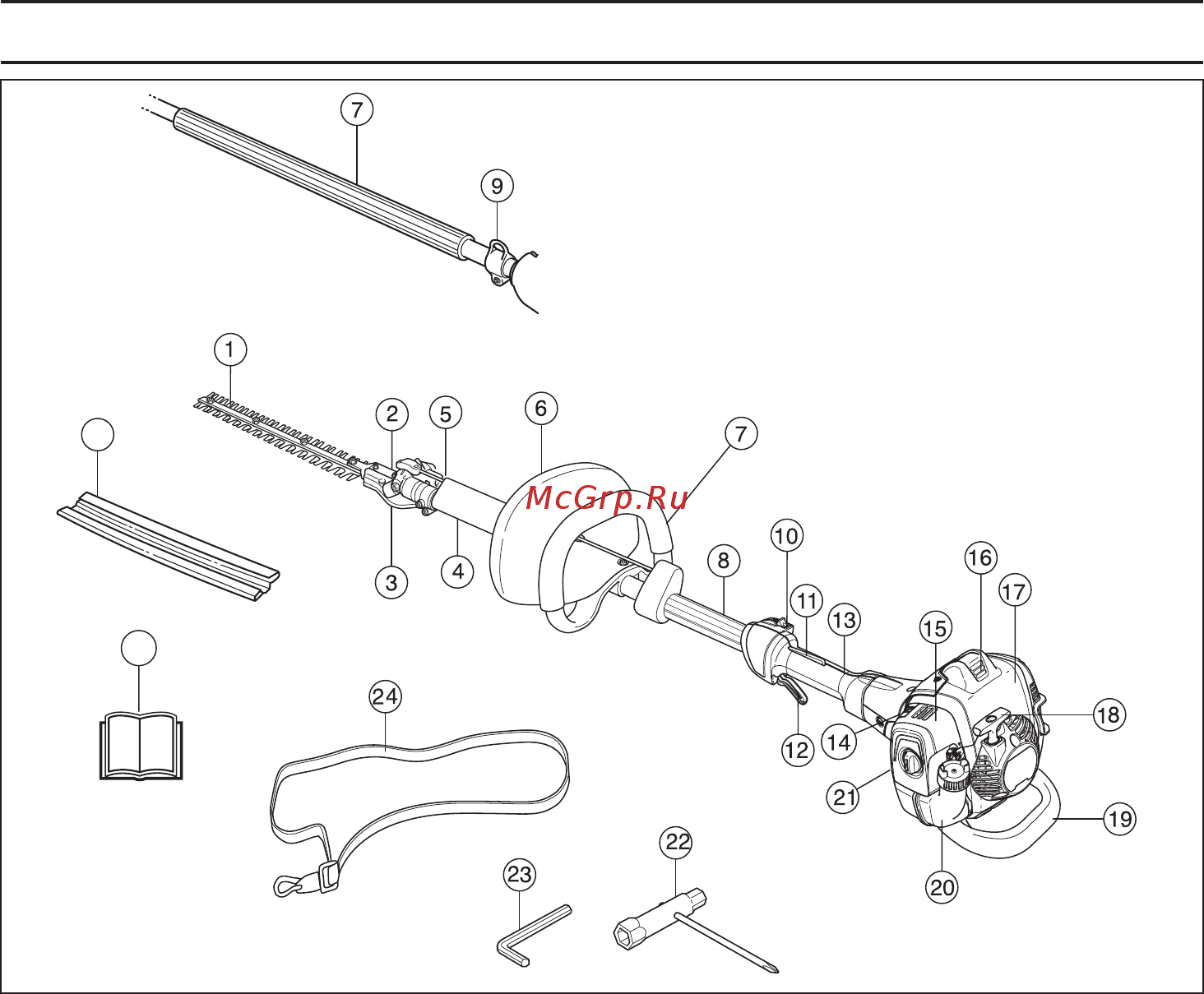 Husqvarna 325HE3 (9667876-01) [5/28] Что есть что