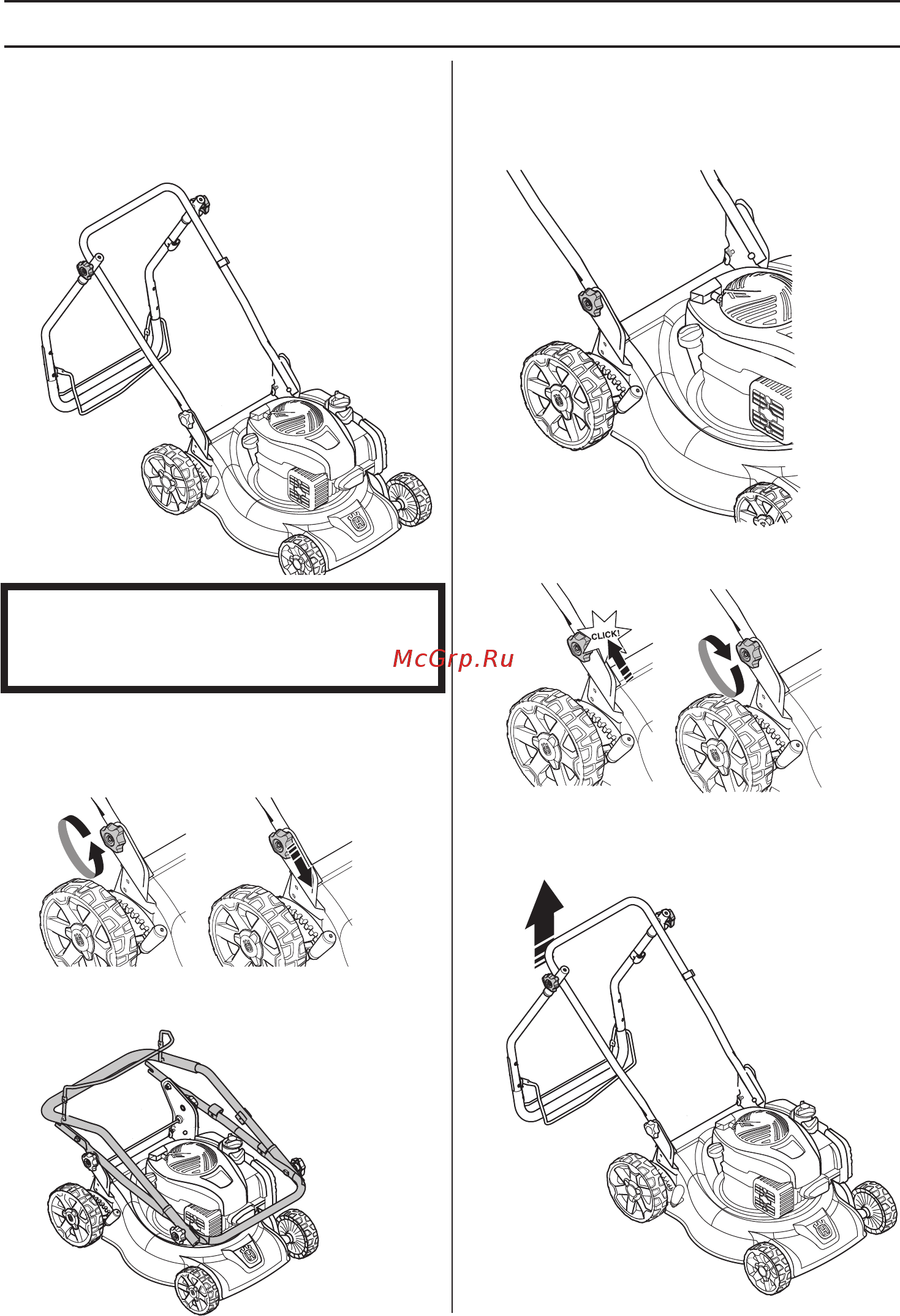 Husqvarna LC140S (9676368-01) [104/420] Montage en afstellingen