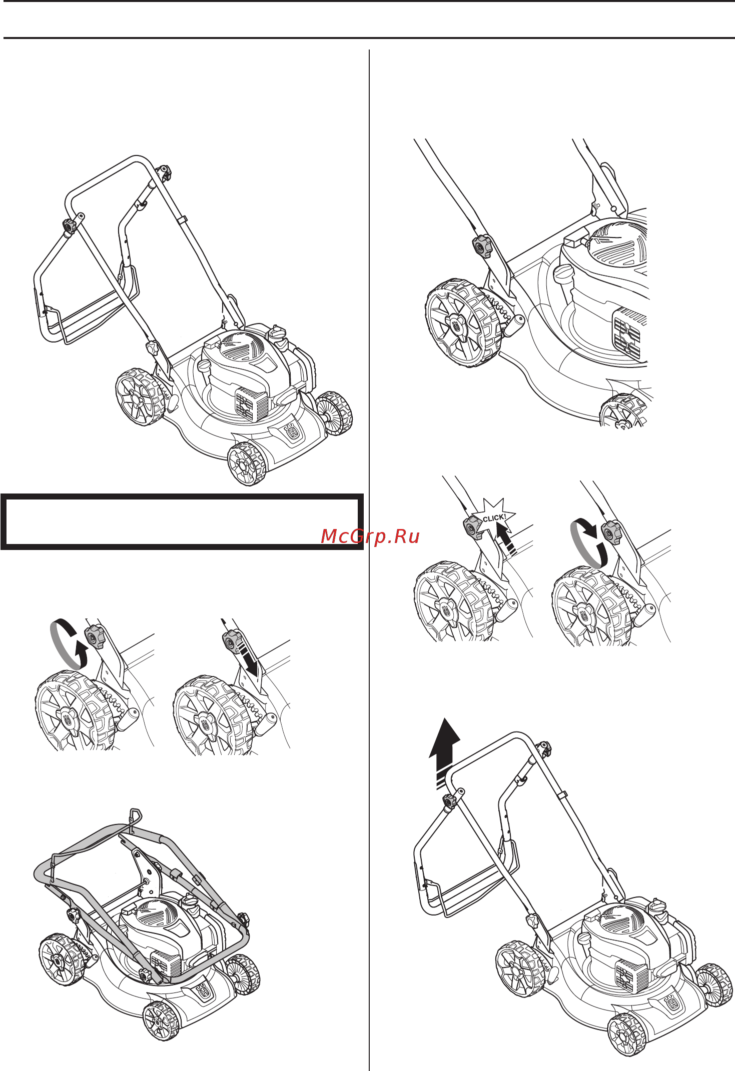 Husqvarna LC140S (9676368-01) [8/420] Montering och inställningar