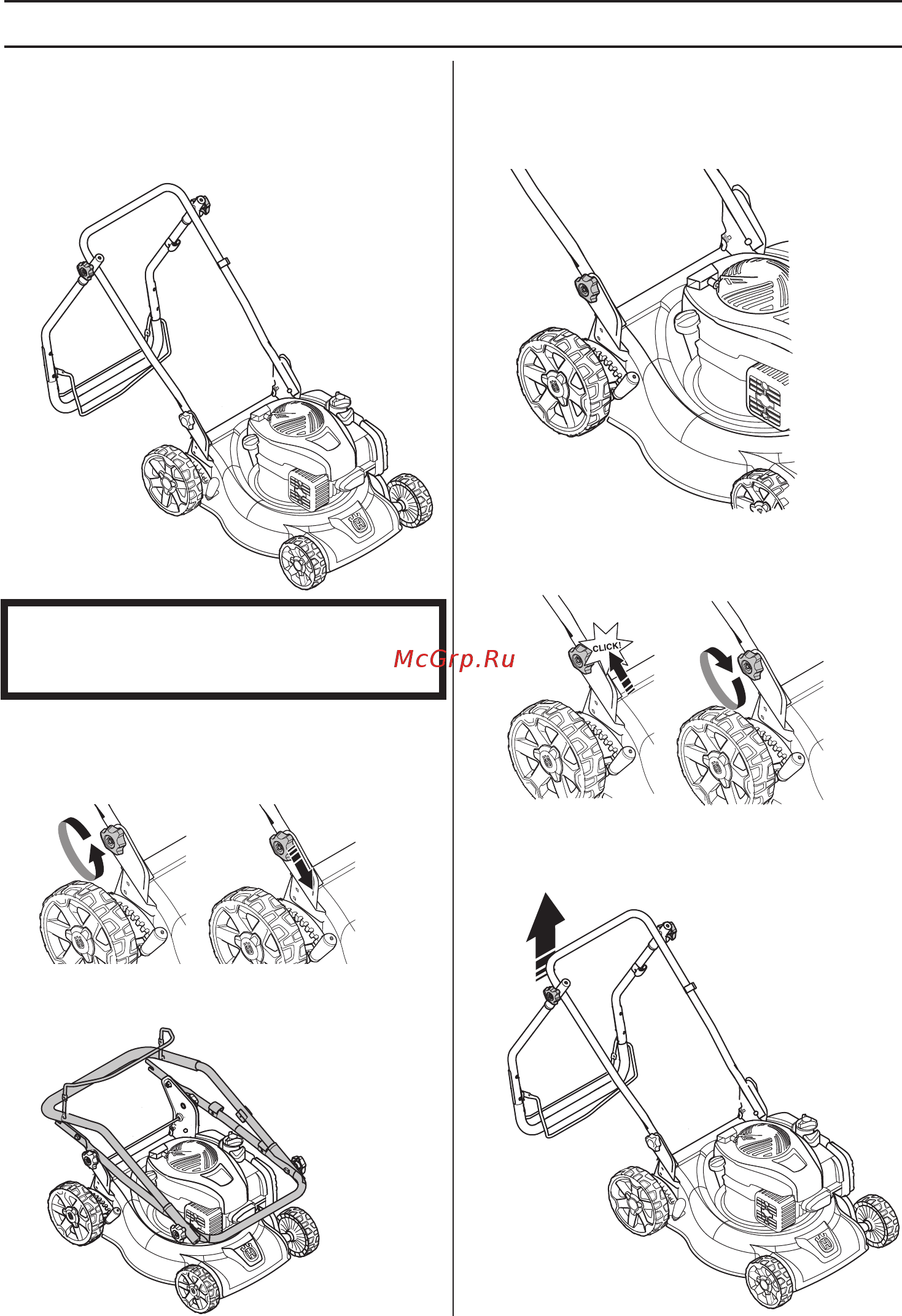 Husqvarna LC140S (9676368-01) [88/420] Montage und einstellungen
