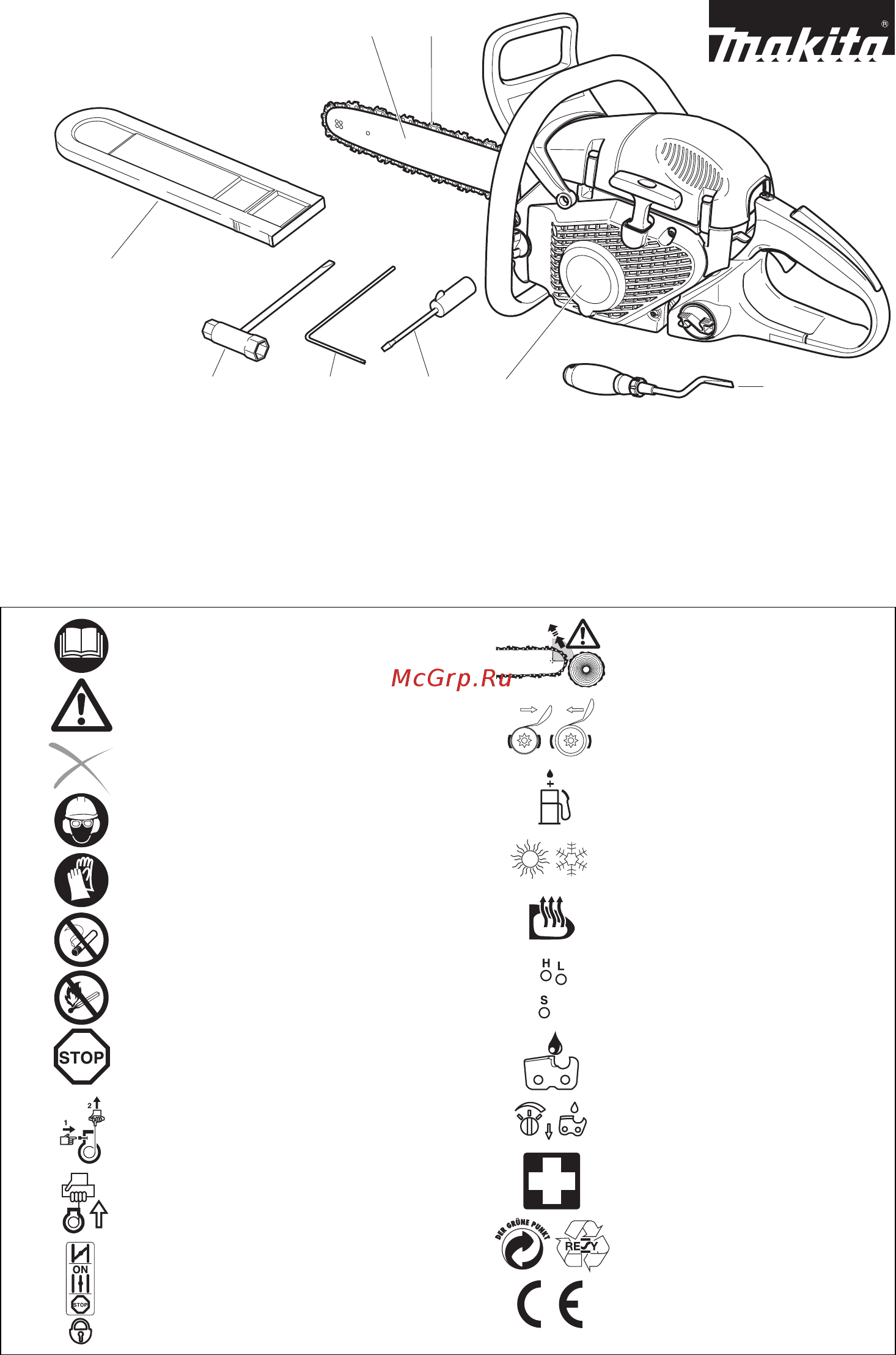 Makita EA5000P38D [3/32] Delivery inventory