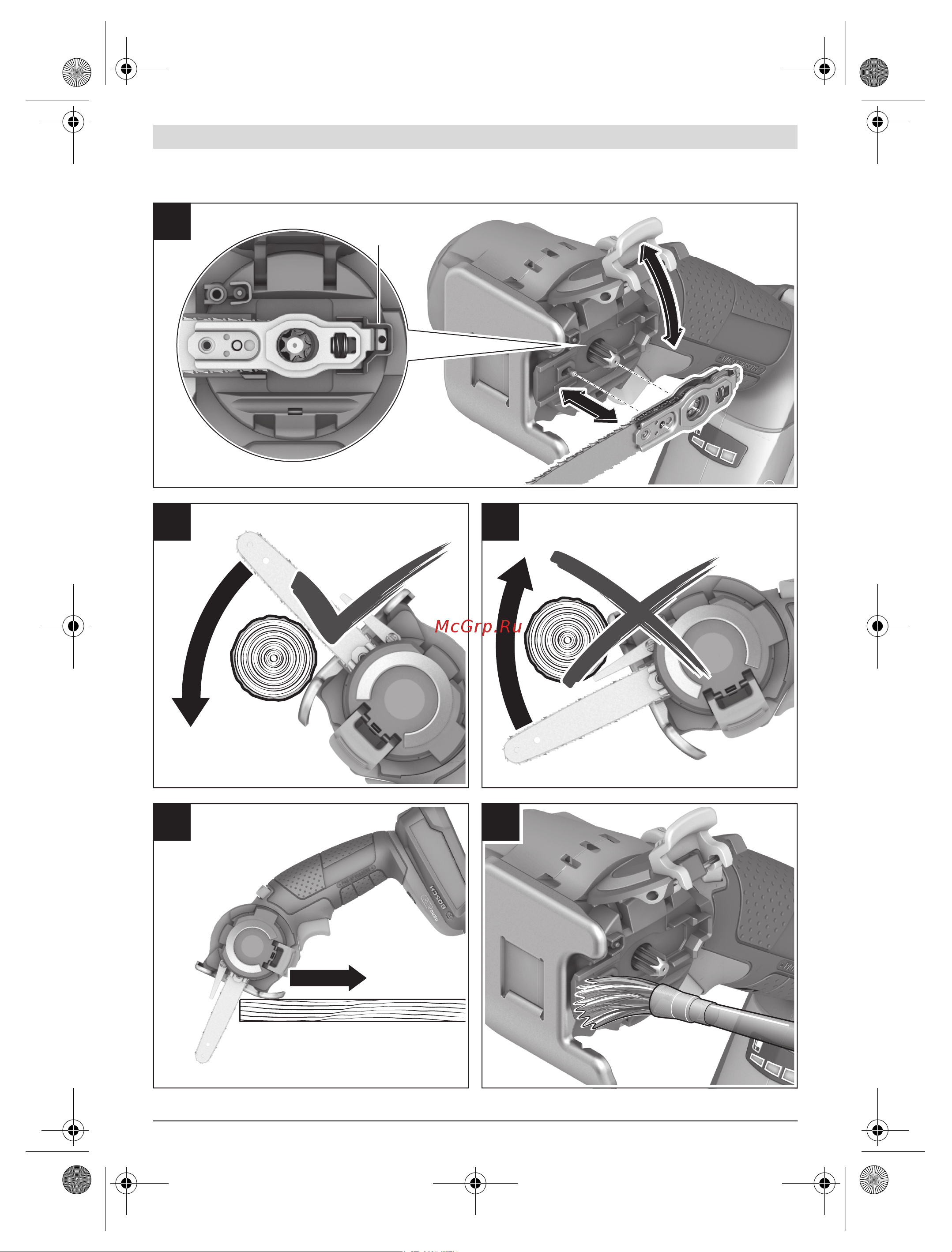 Bosch AdvancedCut 18 Set (06033D5101) Инструкция по эксплуатации онлайн [4/178] 672257