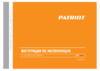 Patriot TR 300 Li Инструкция по эксплуатации
