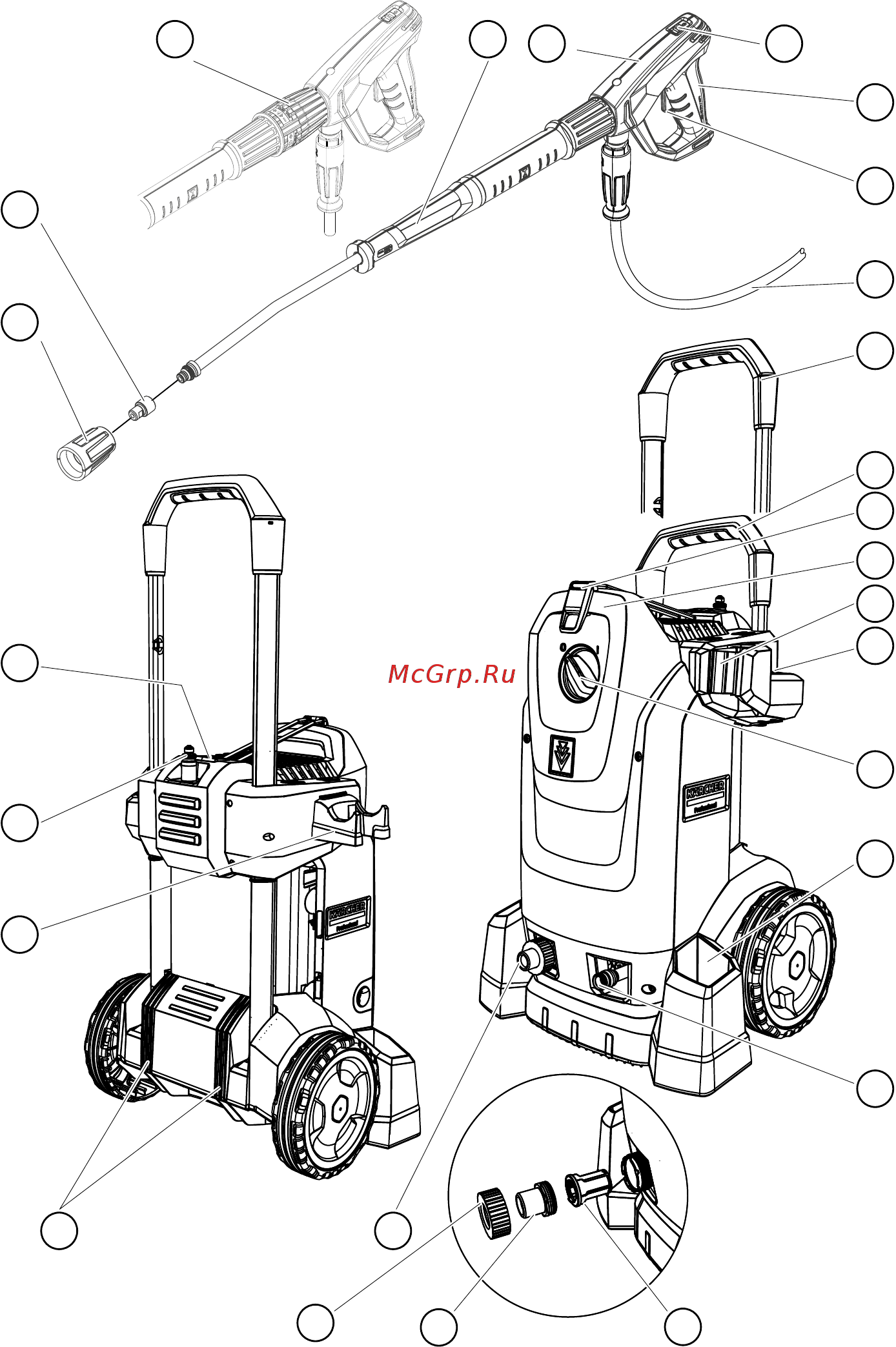 Karcher HD 6/15 M EU 1.150-930.0 Инструкция по эксплуатации онлайн [3/208] 816853