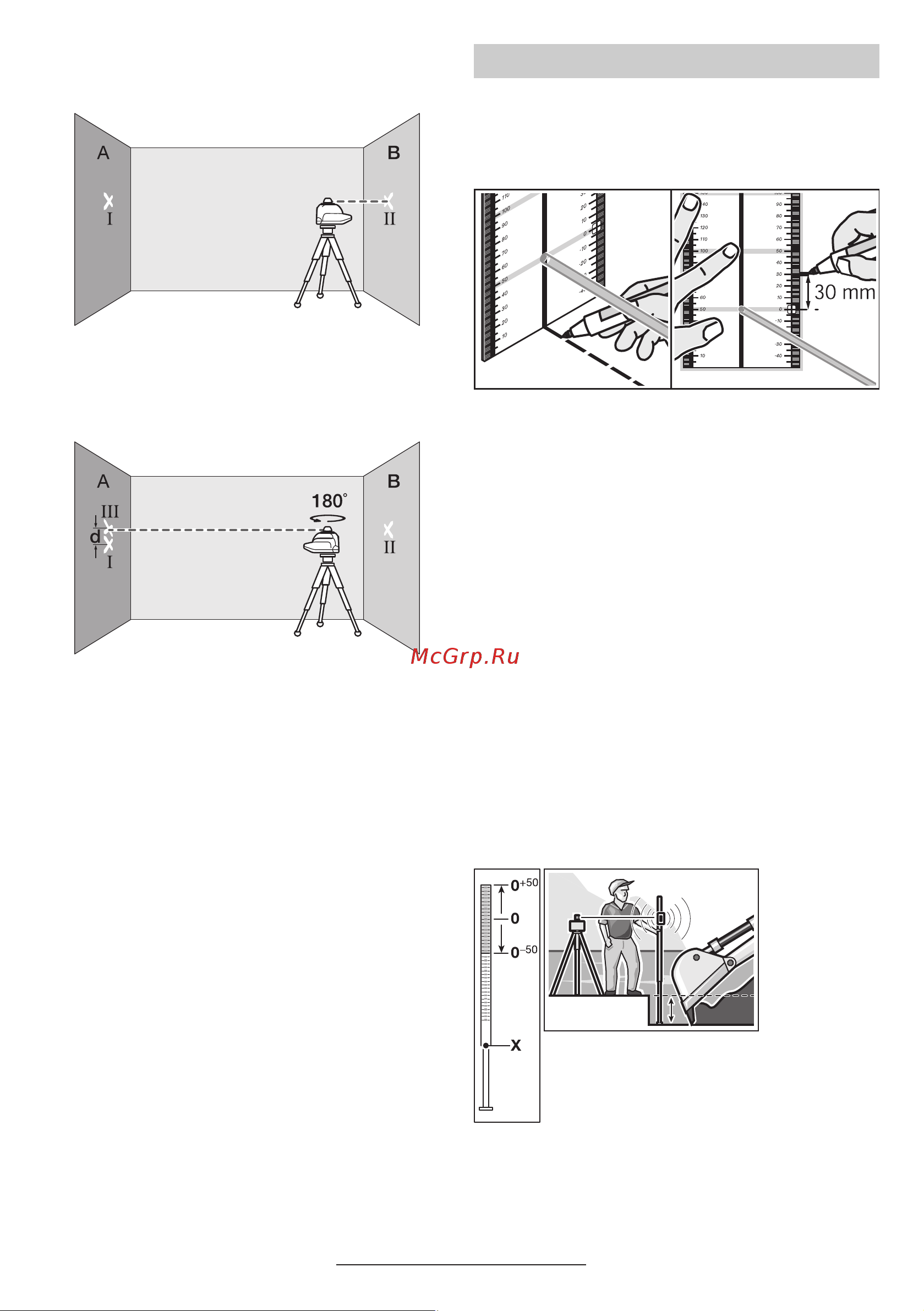 Bosch BL 130 I (0.601.096.403) [110/123] Norādījumi darbam