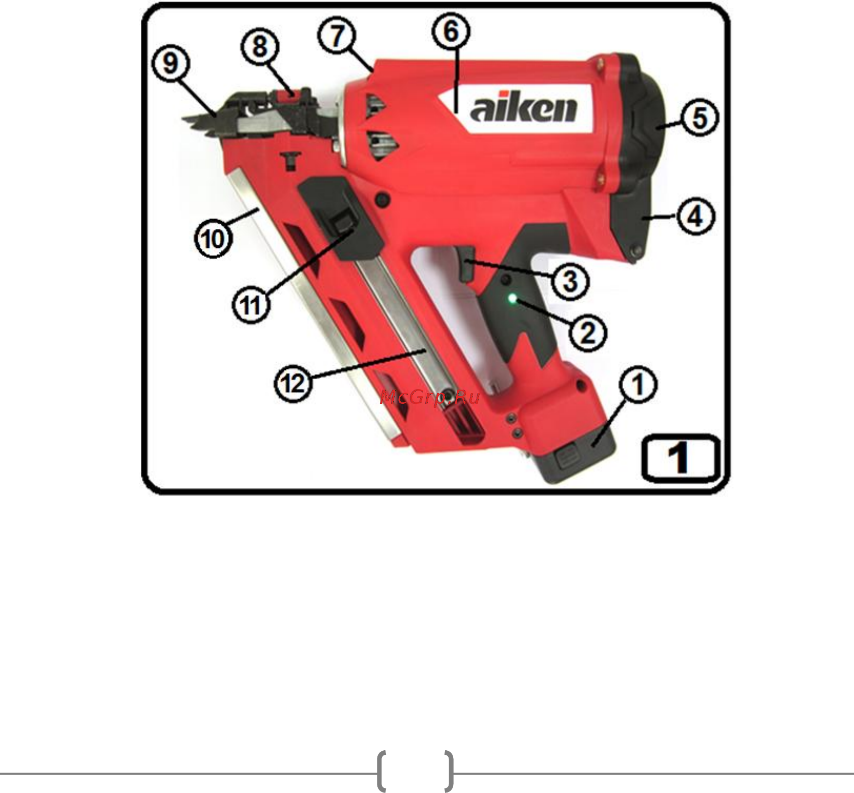 Aiken MGN 850W Инструкция по эксплуатации онлайн [4/16] 328711