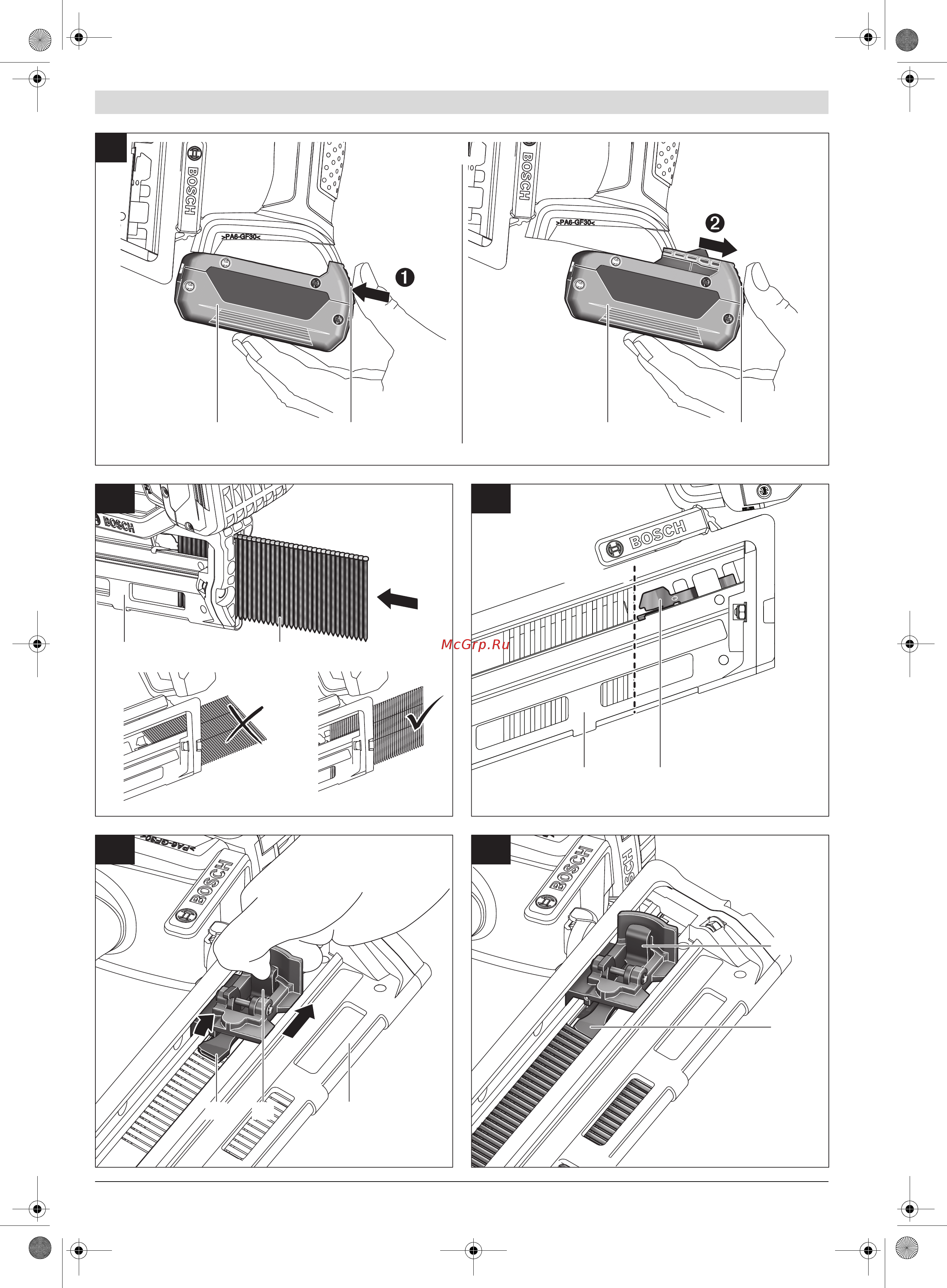 Bosch GSK 18 V-LI Professional Инструкция по эксплуатации онлайн [4/130] 328772