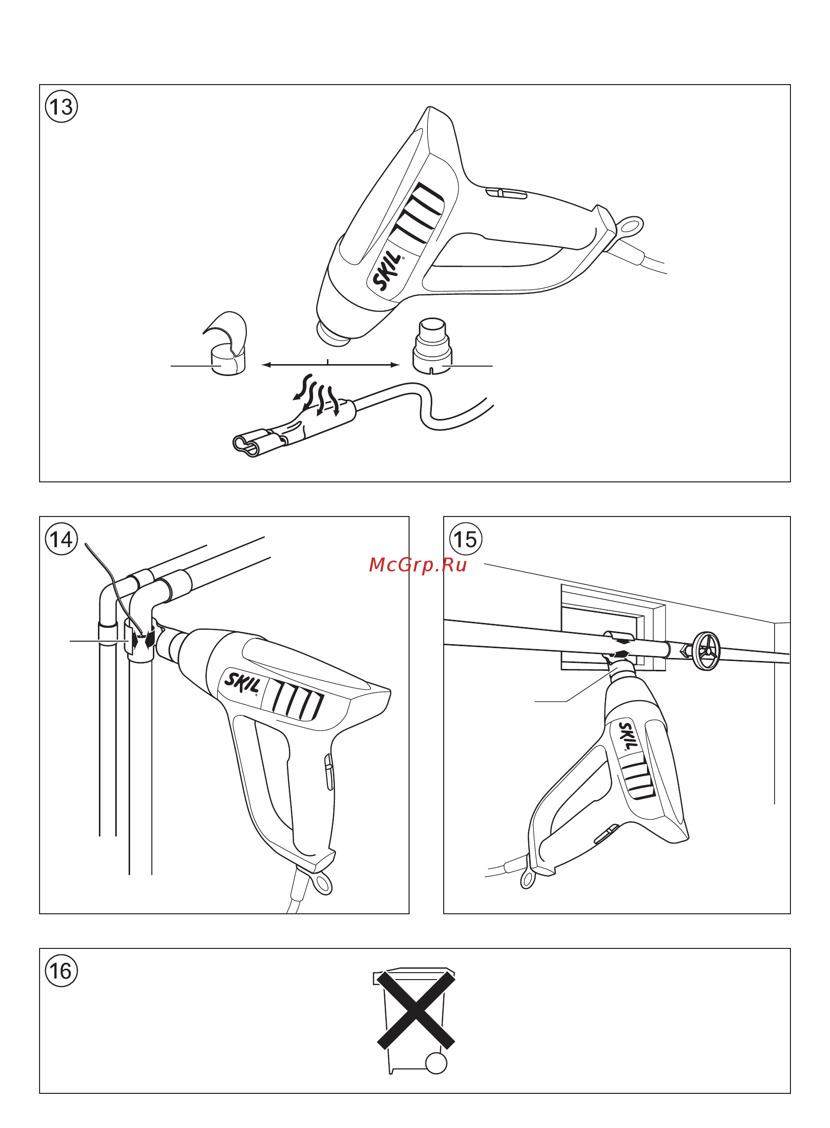 Skil 8003 LA (F 015 800 3LA) Инструкция по эксплуатации онлайн [5/152] 328820