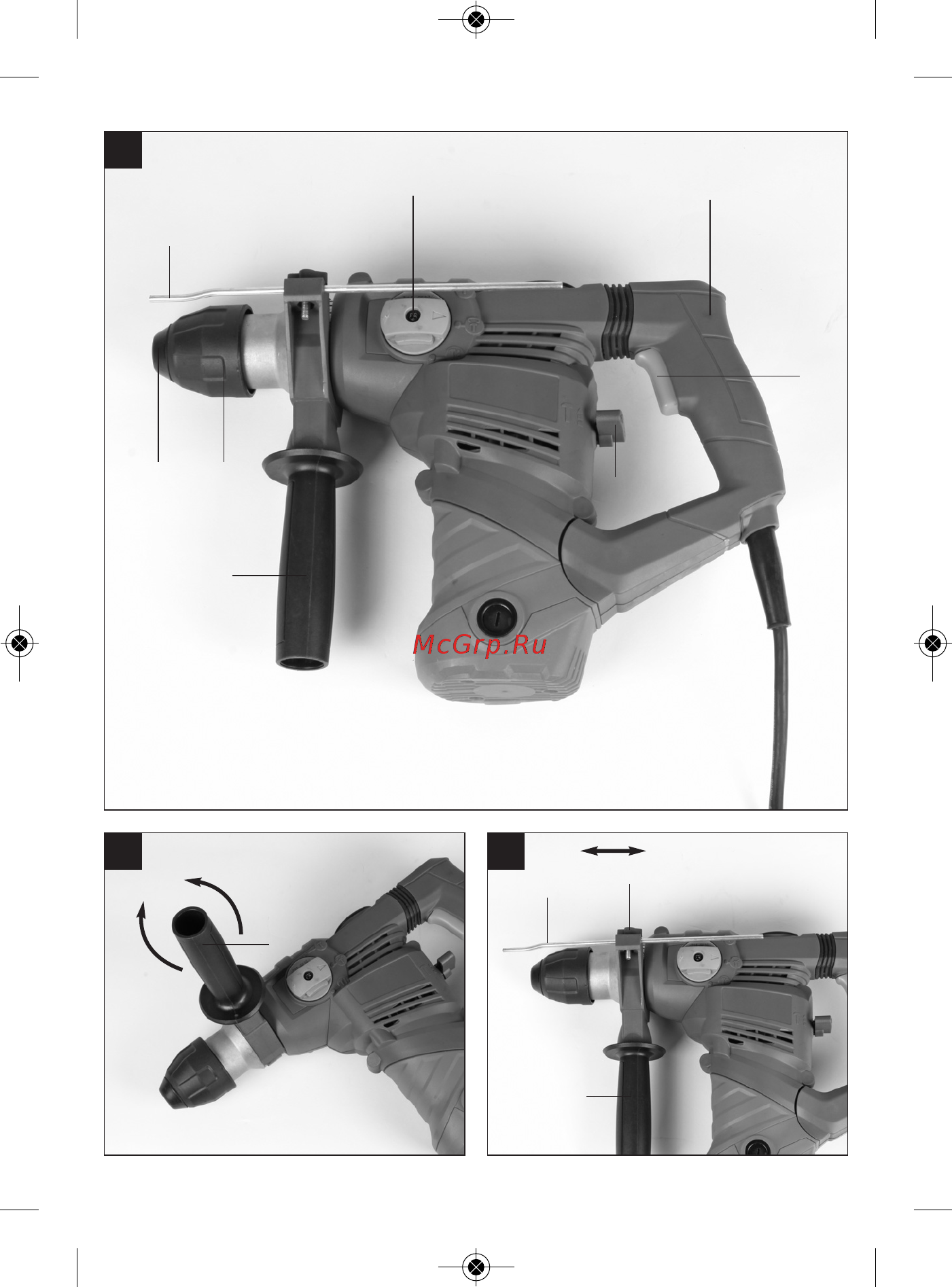 Einhell TH-RH 1600 (4258478) [3/60] Anleitung_th_rh_1600_spk5__ 01 7 3 14 51 seite 3