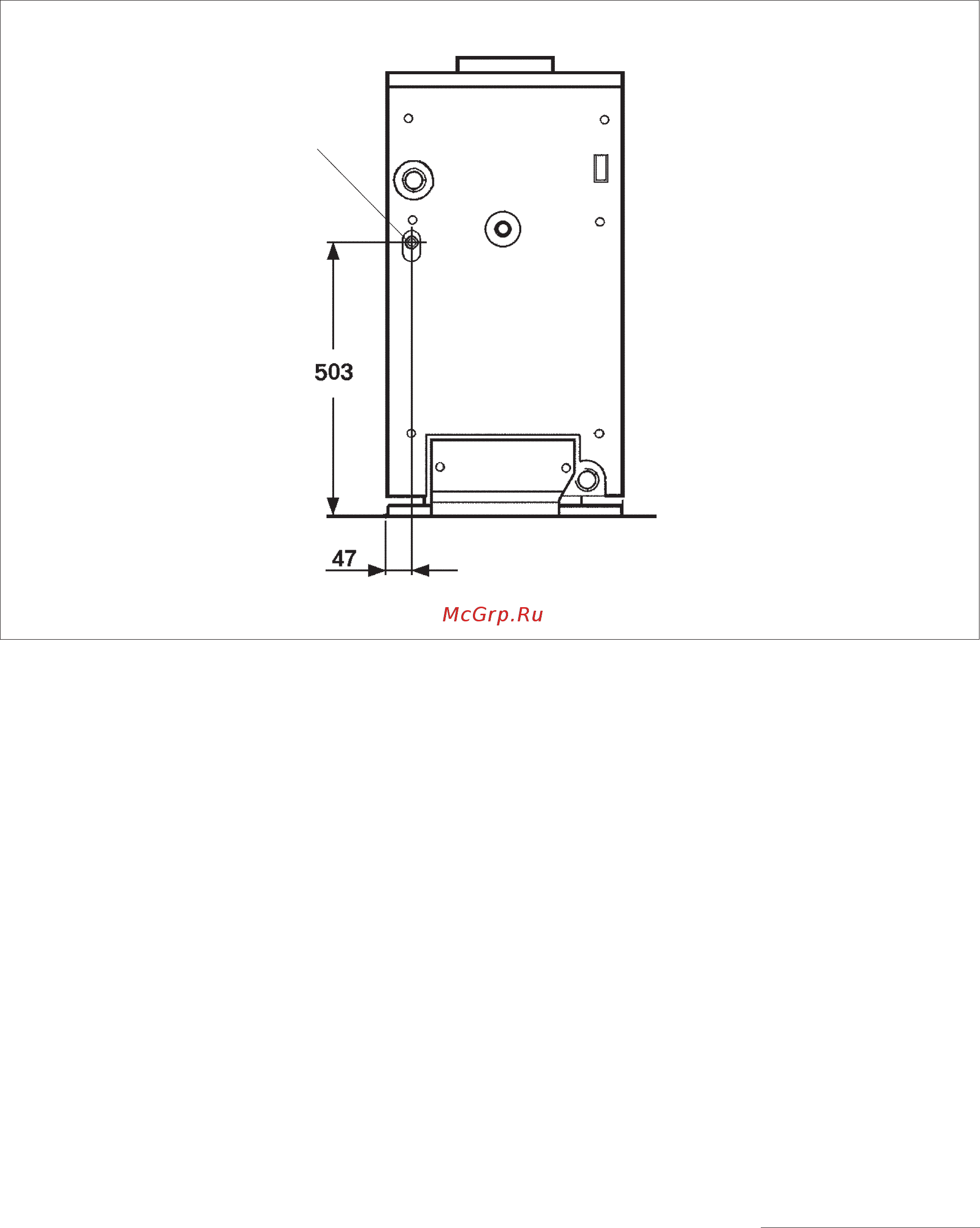 Ariston UNOBLOC G 64 RI MET [21/36] Подключение газа