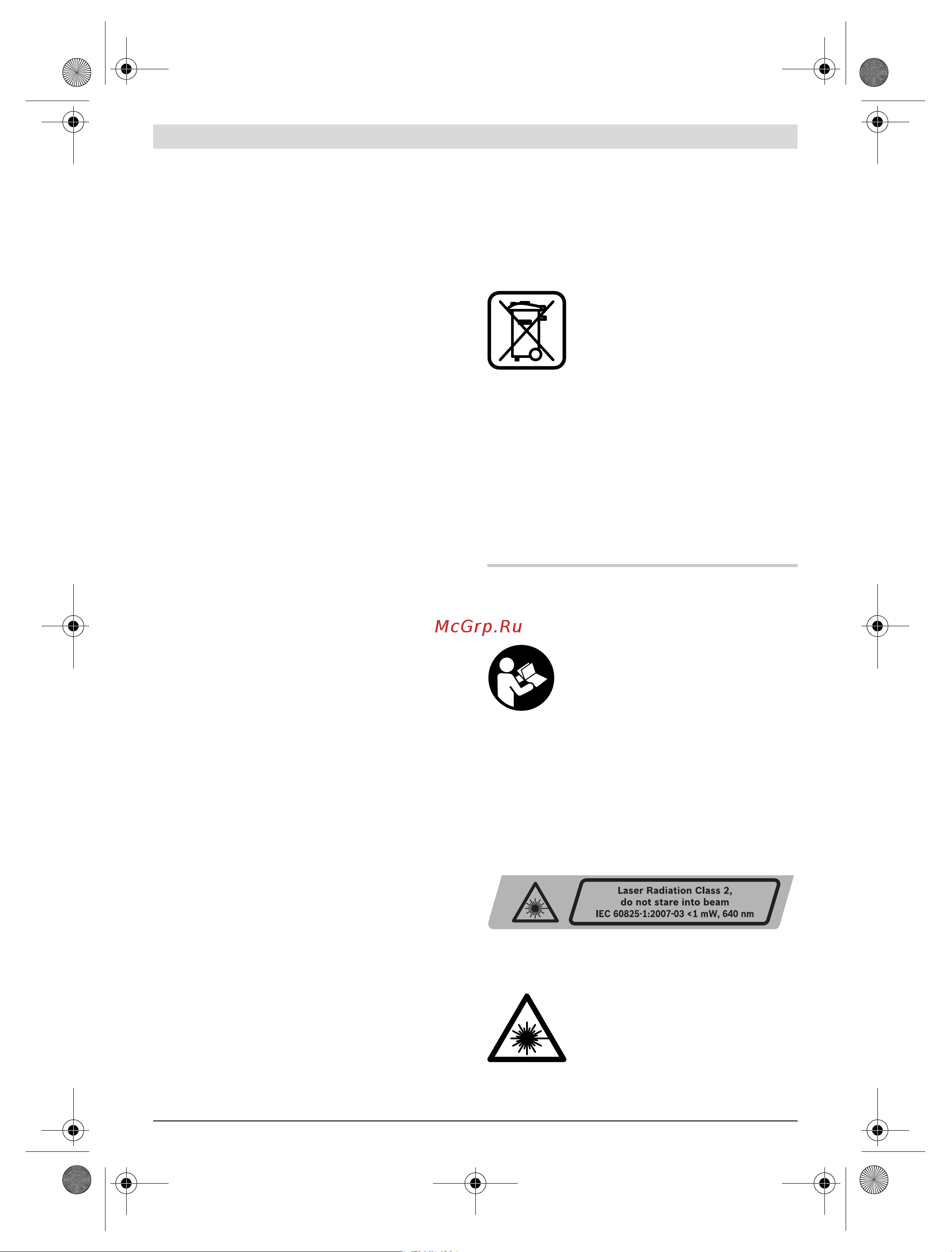 Bosch GLL 3-80 Professional (060106330A) [24/220] Instrucciones de seguridad