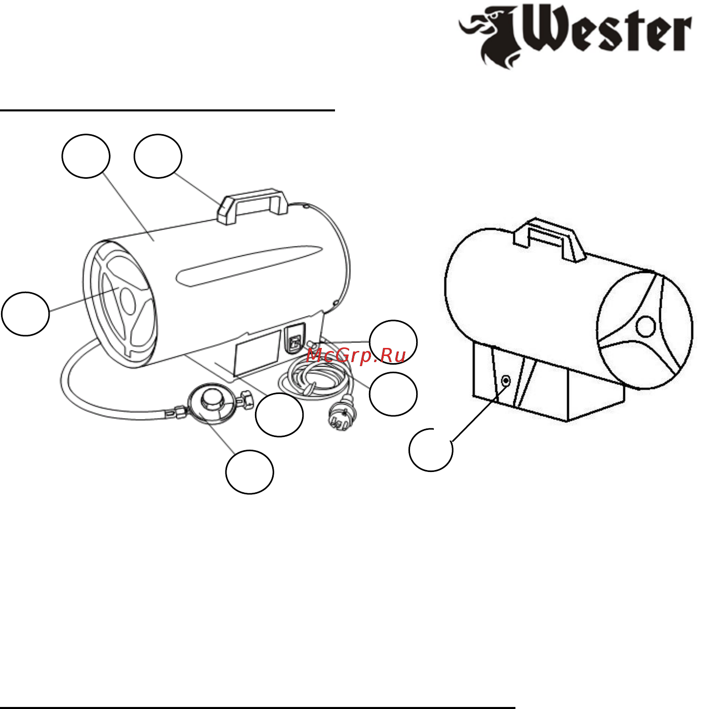 Wester TG-15 Инструкция по эксплуатации онлайн [4/7] 328857