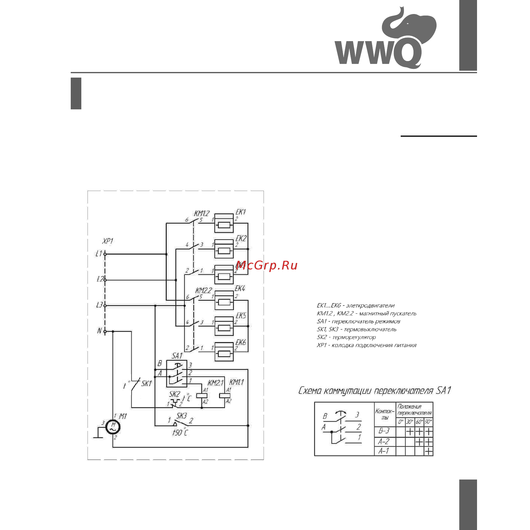 WWQ TKR- 3 Инструкция по эксплуатации онлайн [13/20] 329104