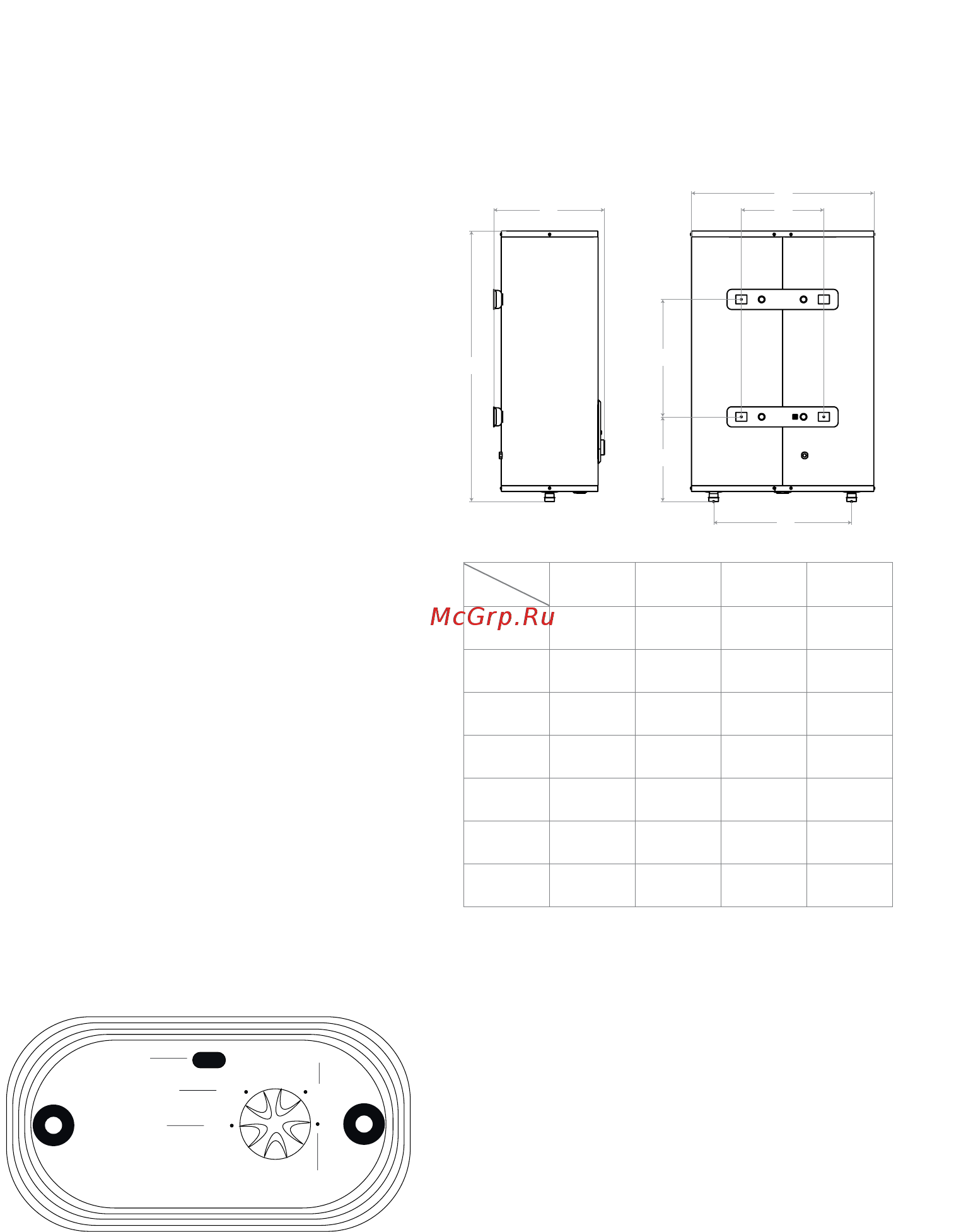 Ballu BWH/S 80 Rodon Белый [4/20] Панель управления
