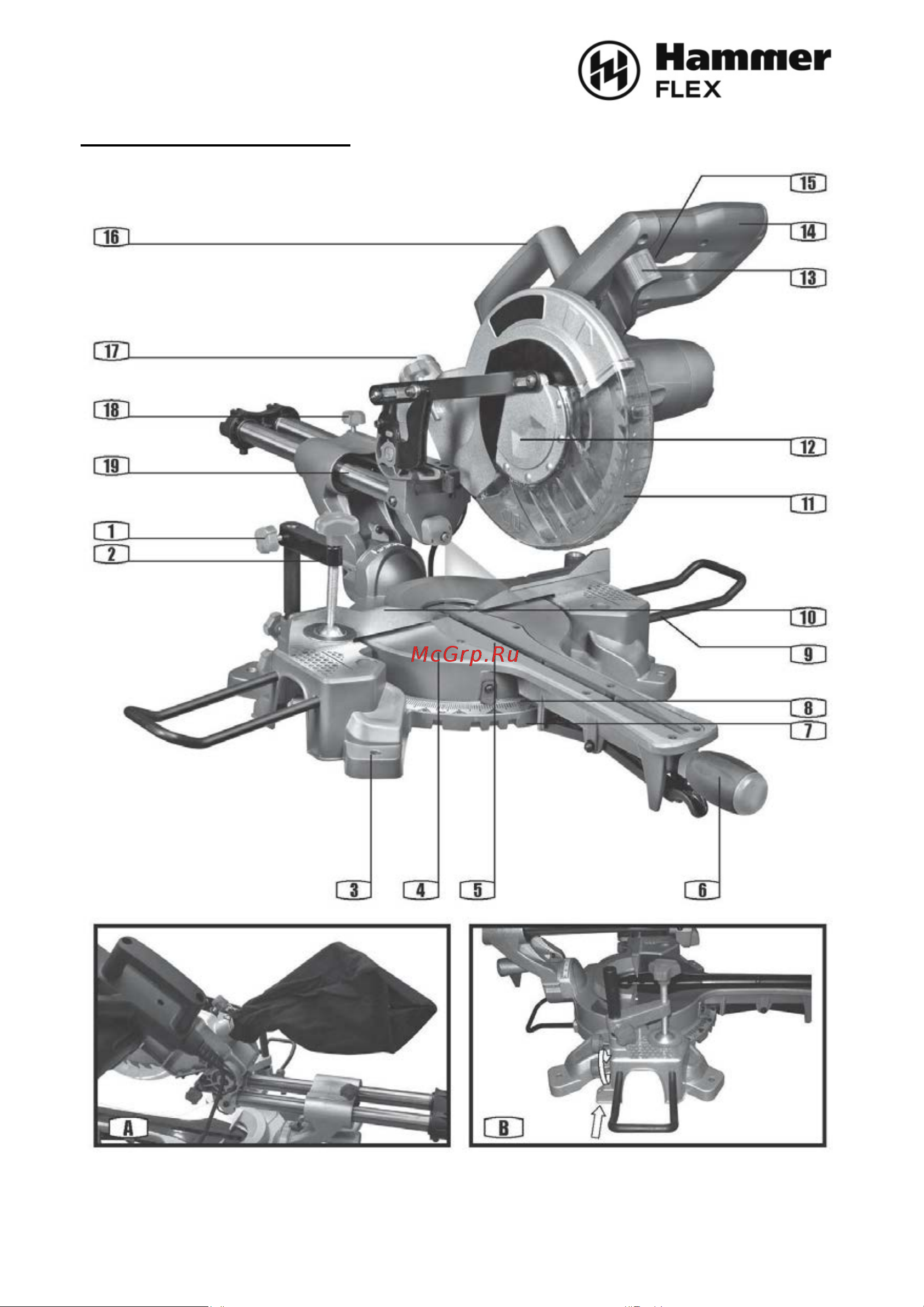 Hammer Flex STL1400/210PL (175-009) Инструкция по эксплуатации онлайн [4/24] 570949