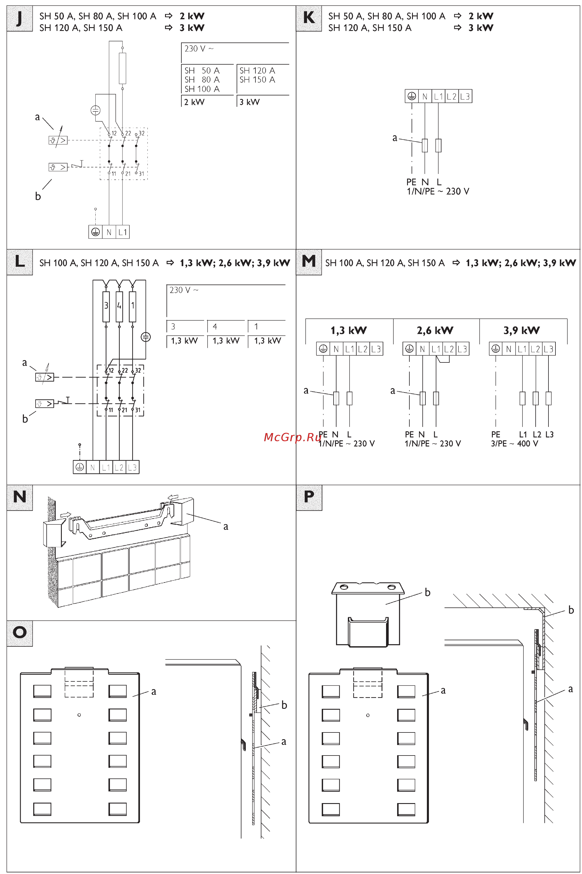 Stiebel Eltron SH 150 A [4/8] 3 kw 2 6 kw 3 9 kw