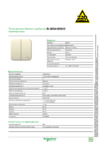 SCHNEIDER ELECTRIC BLNVA105012 Blanca Инструкция по эксплуатации